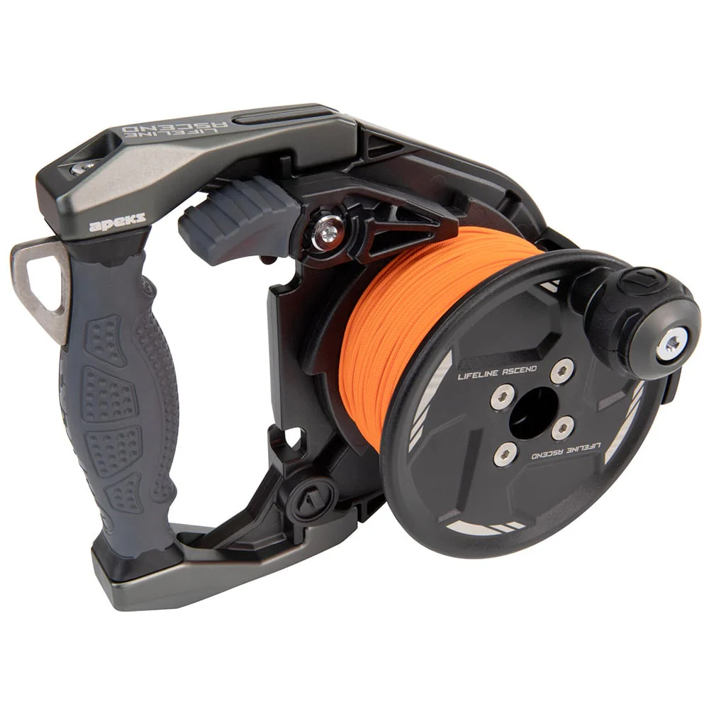 Apeks Lifeline Ascend Reel 60m - Grey