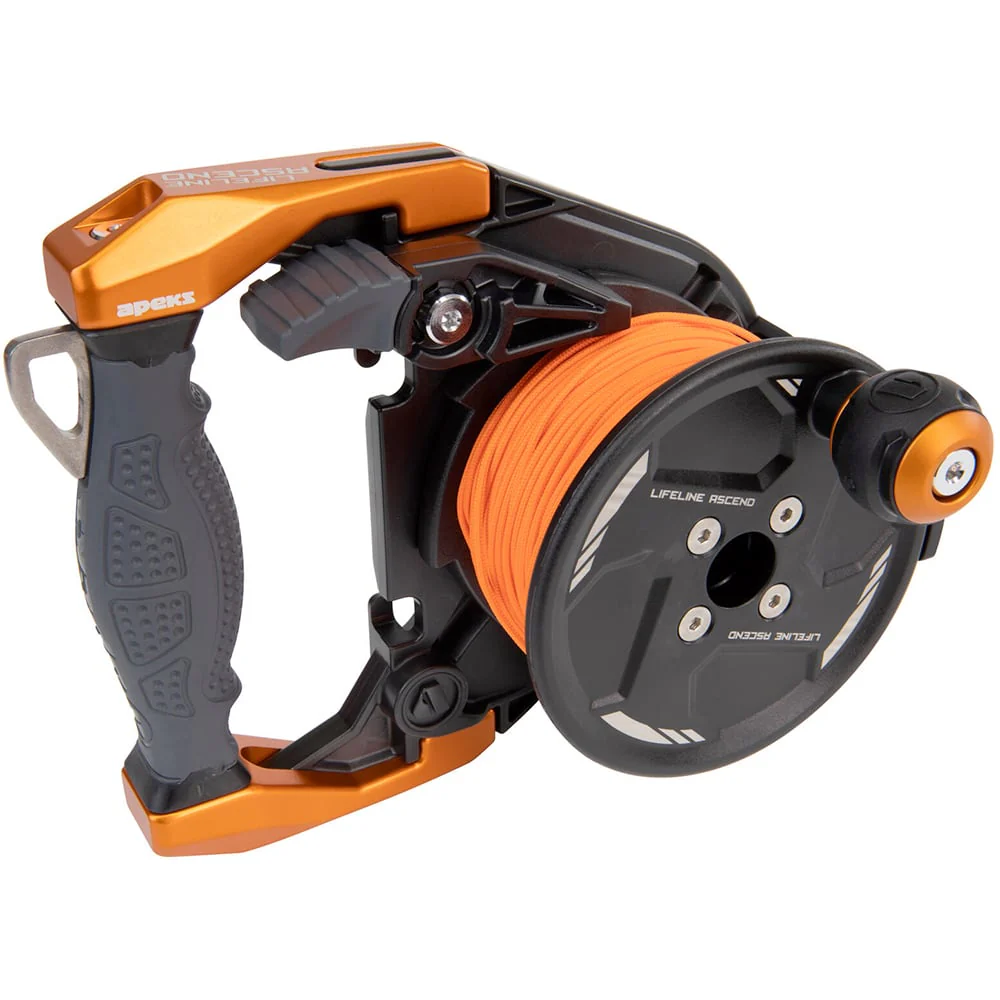 Apeks Lifeline Ascend Reel 60m - Orange