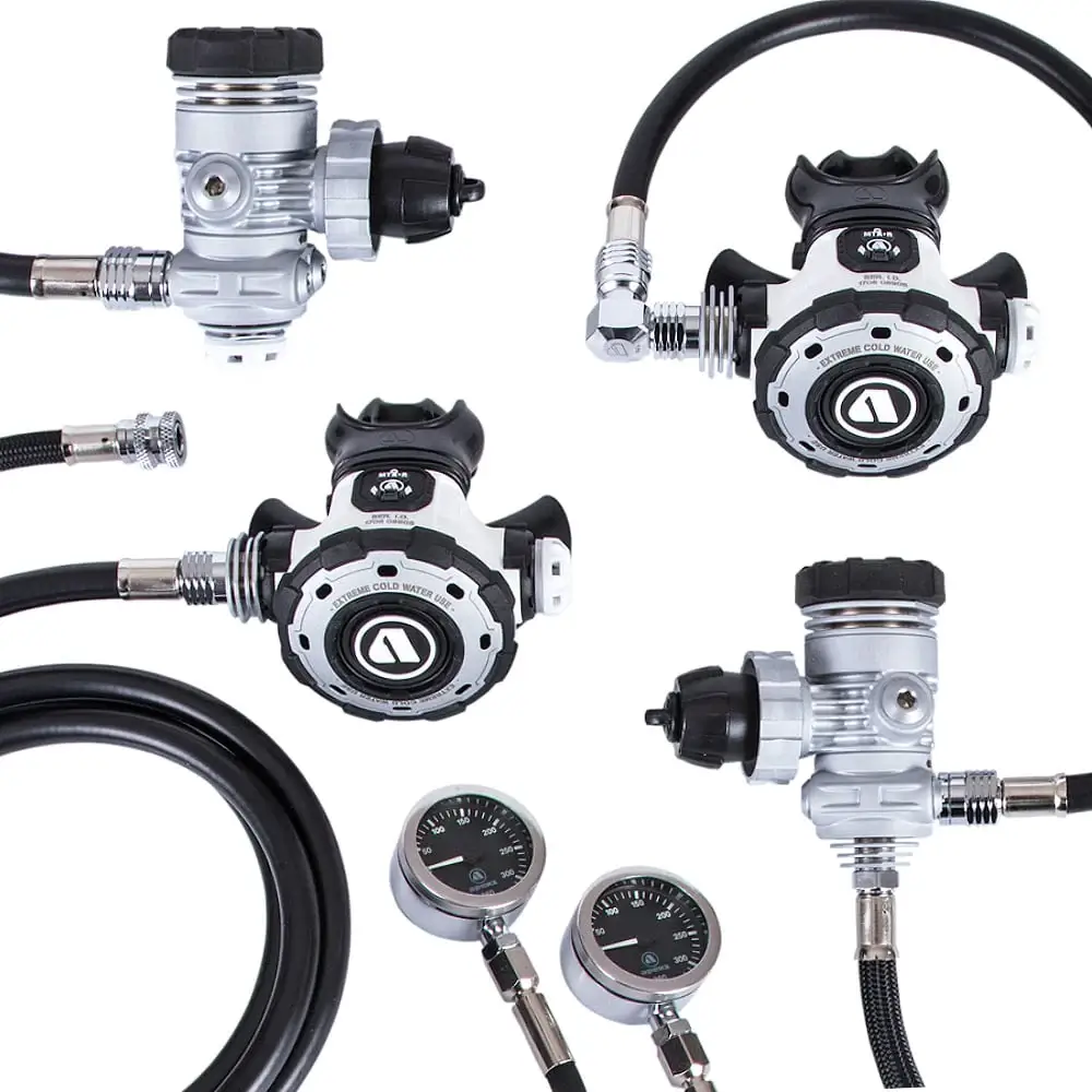 Apeks MTX-R Sidemount Regulator Set - Image 2