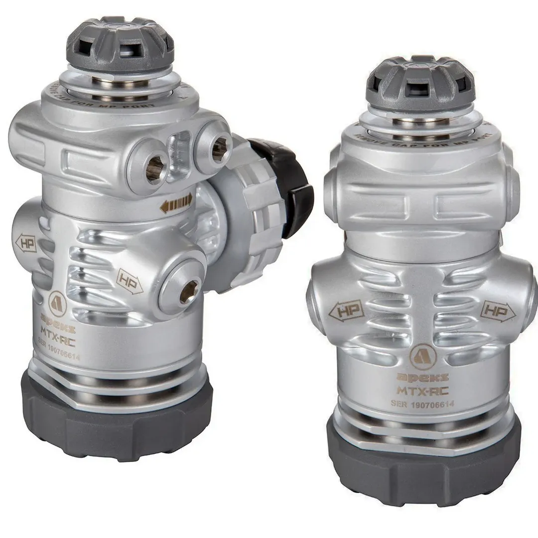 Apeks MTX-RC Twinset Regulator Set - Image 3