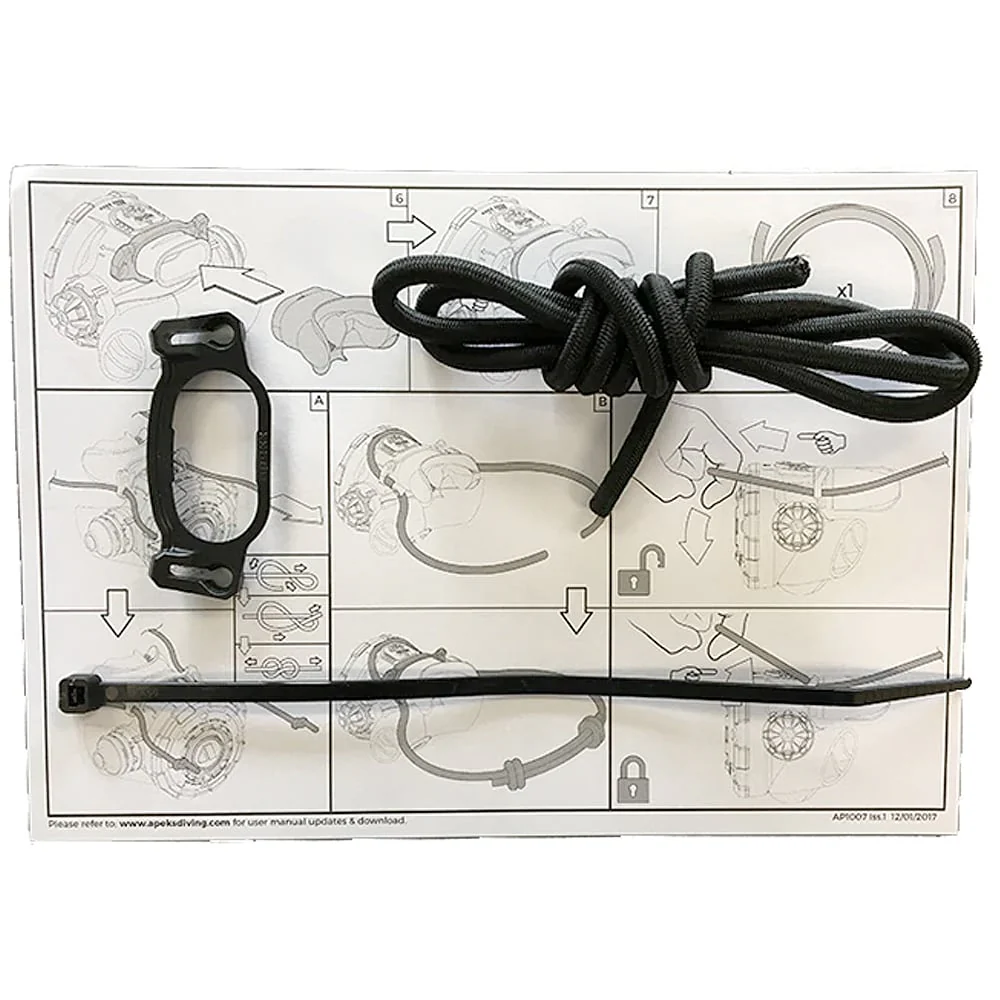 Apeks MTX-RC Twinset Regulator Set - Image 8