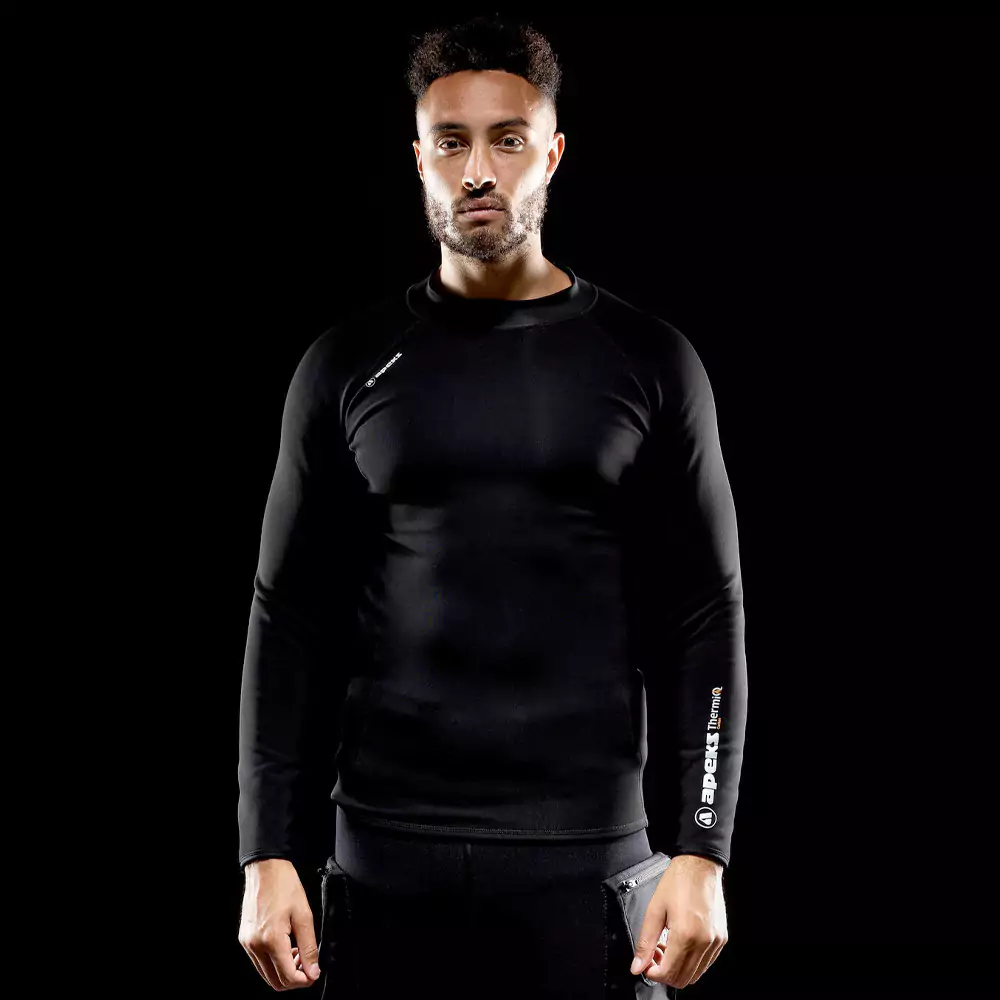 Apeks ThermiQ Carbon Core Long Sleeve Top - Men's - Image 4