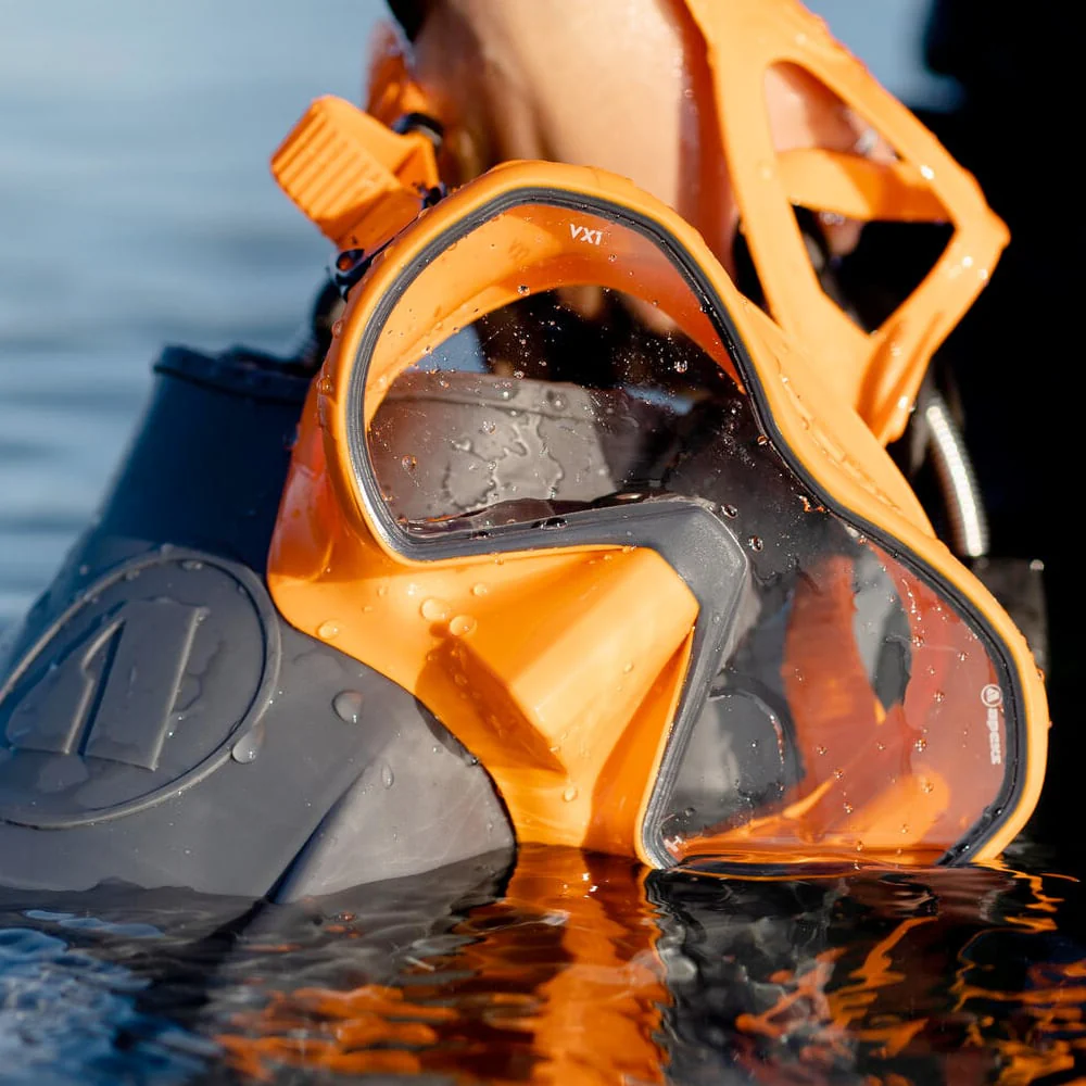 Apeks VX1 Mask - Orange - Image 2