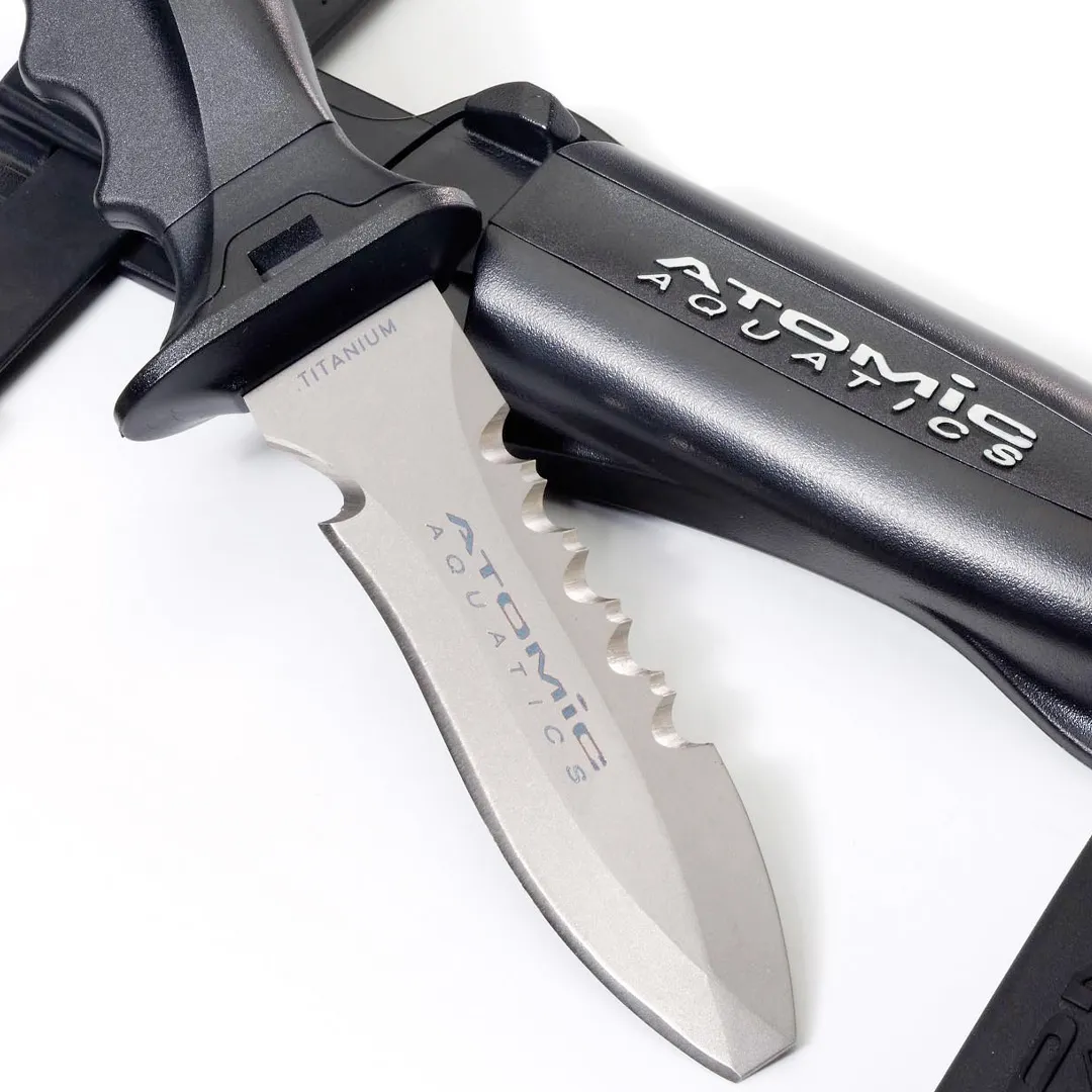 Atomic Ti6 Titanium Knife - Blunt Tip - Image 3