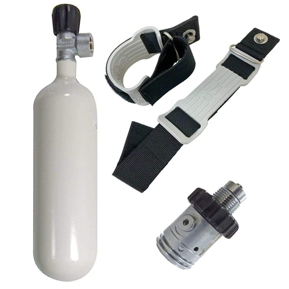 BtS Drysuit Inflation Set - 1L Steel - Image 2