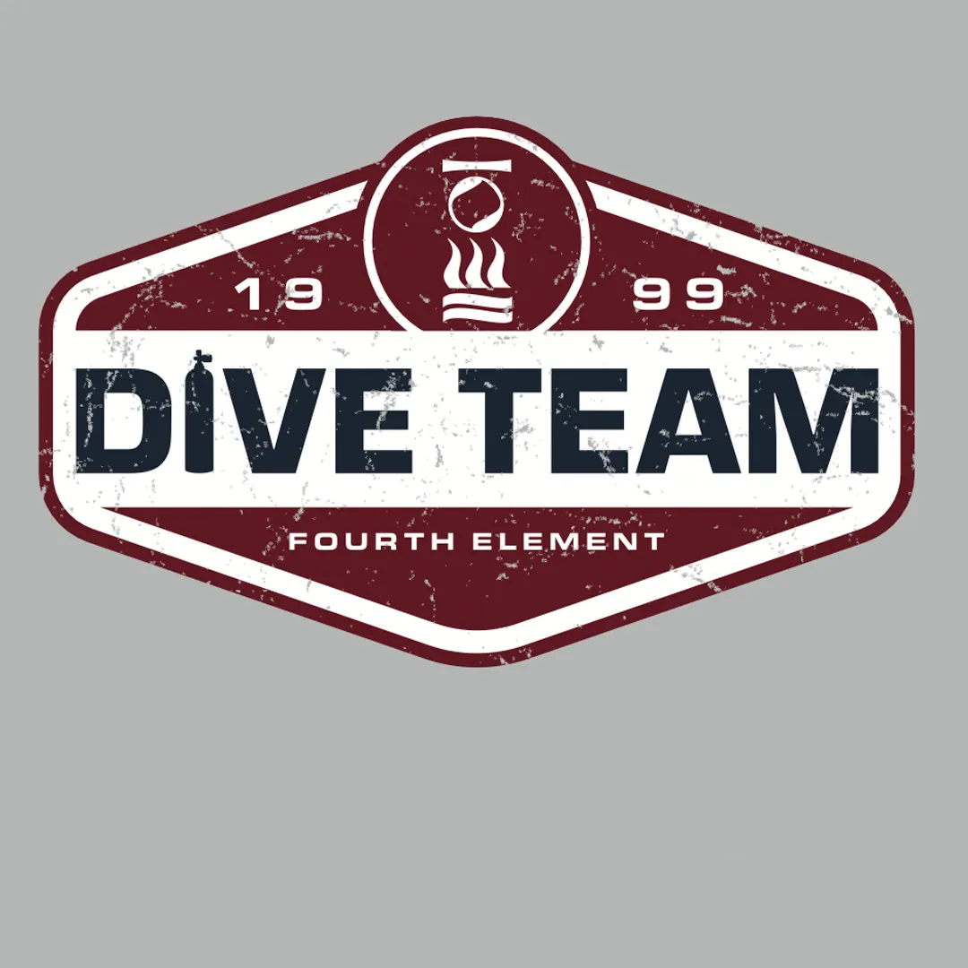 Fourth Element Men's T-Shirt - Dive Team - Image 2