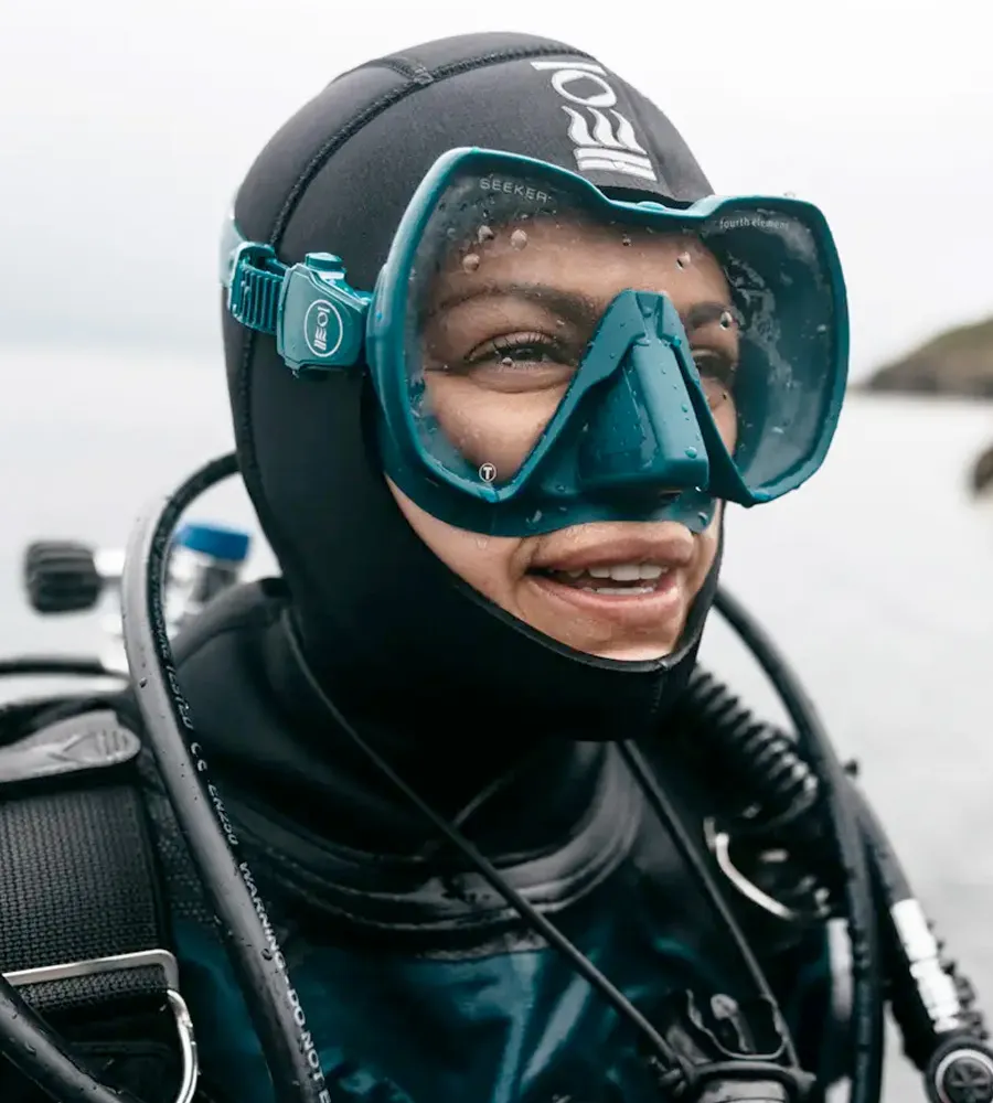 Fourth Element Seeker Mask - Teal - Image 4