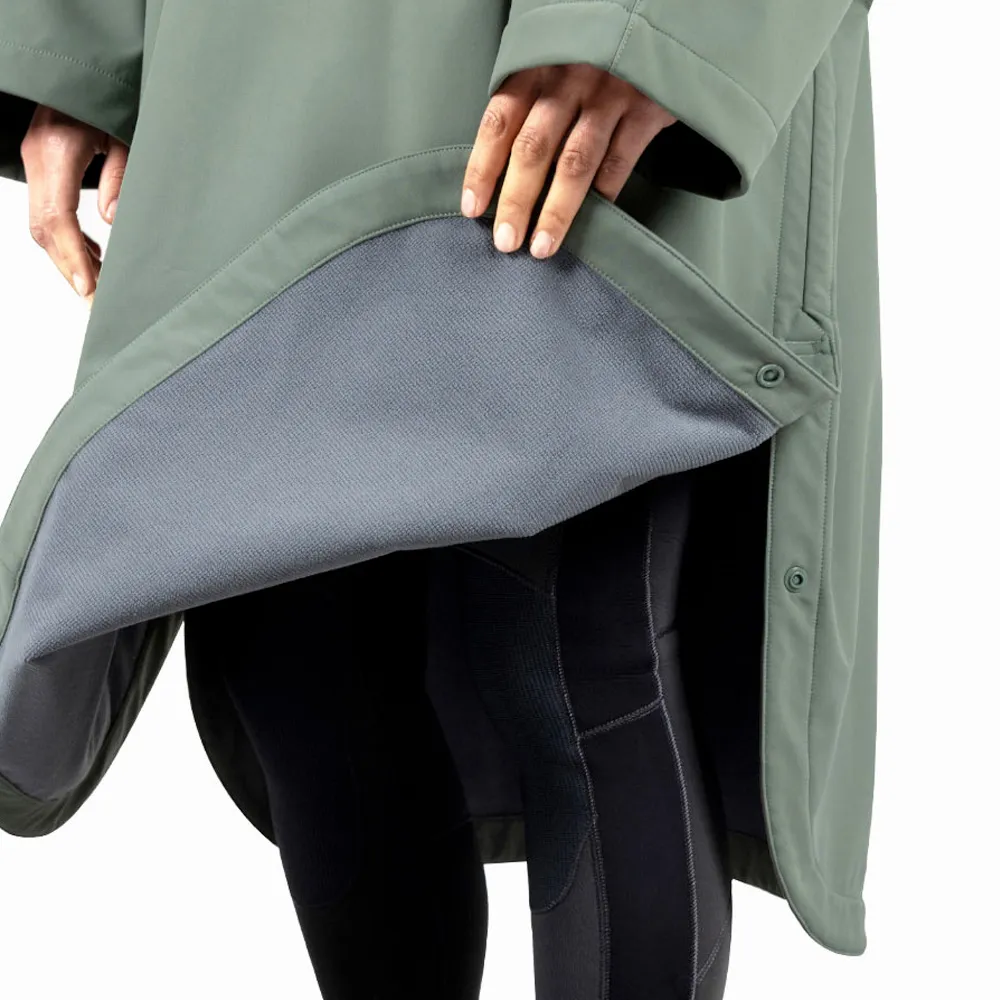 Fourth Element Storm Poncho - Sea Moss - Image 4