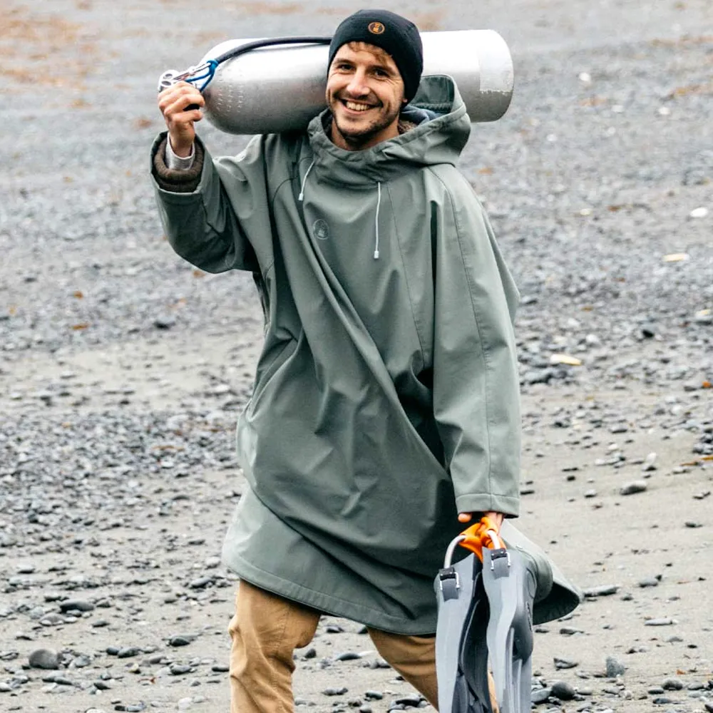Fourth Element Storm Poncho - Sea Moss - Image 7