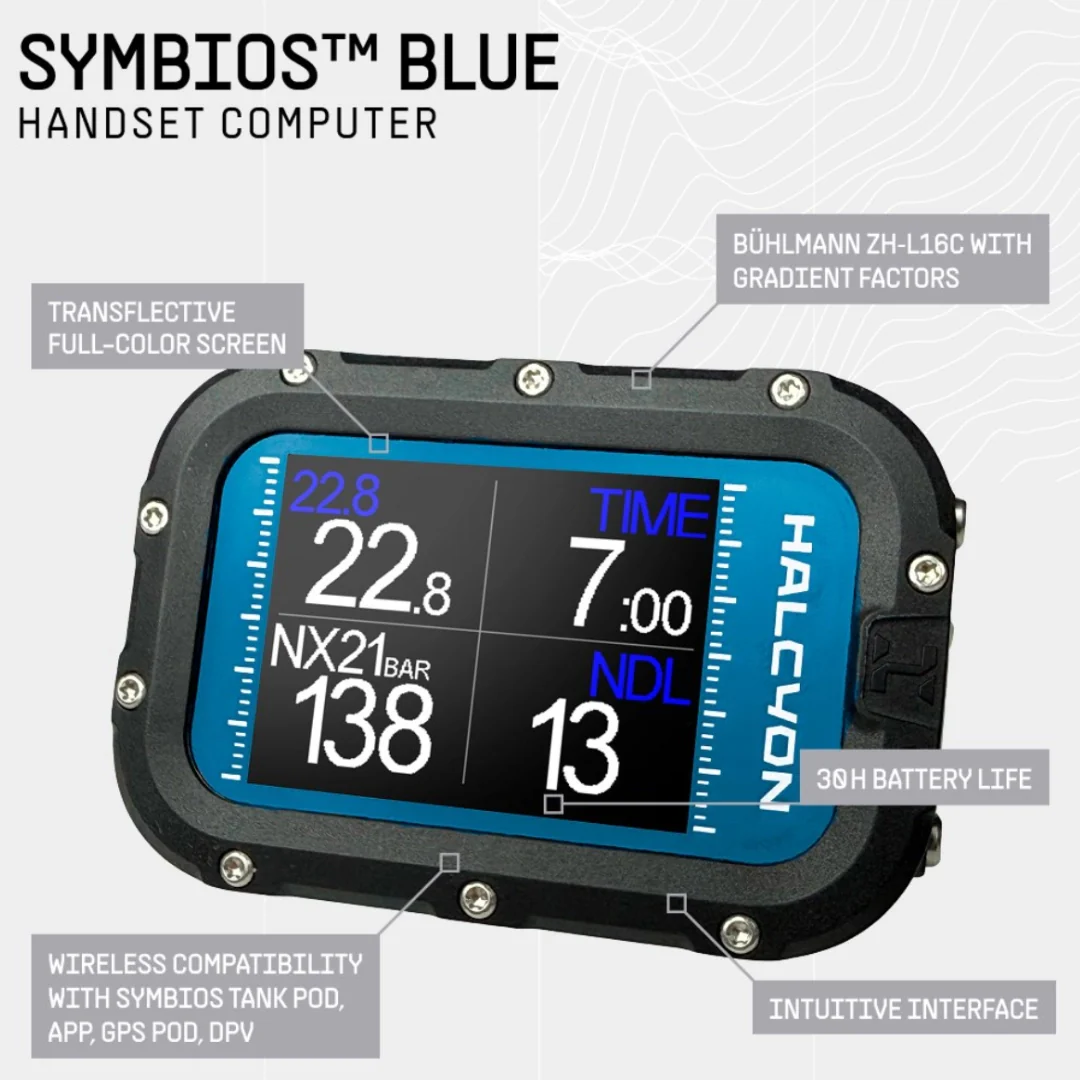 Halcyon Symbios Blue Dive Computer - Image 6