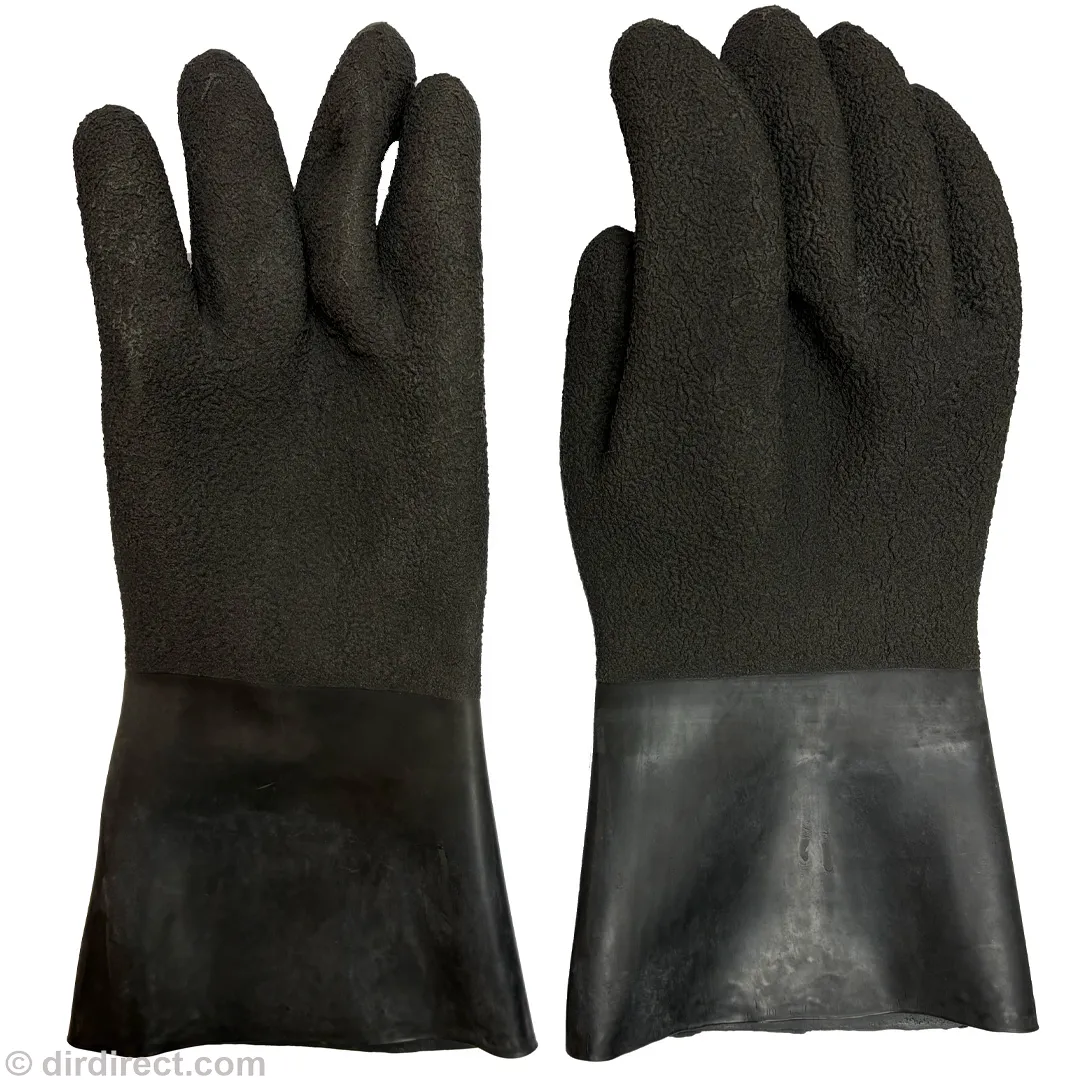 Kubi Textured Heavyweight Dry Gloves - Black - Image 4