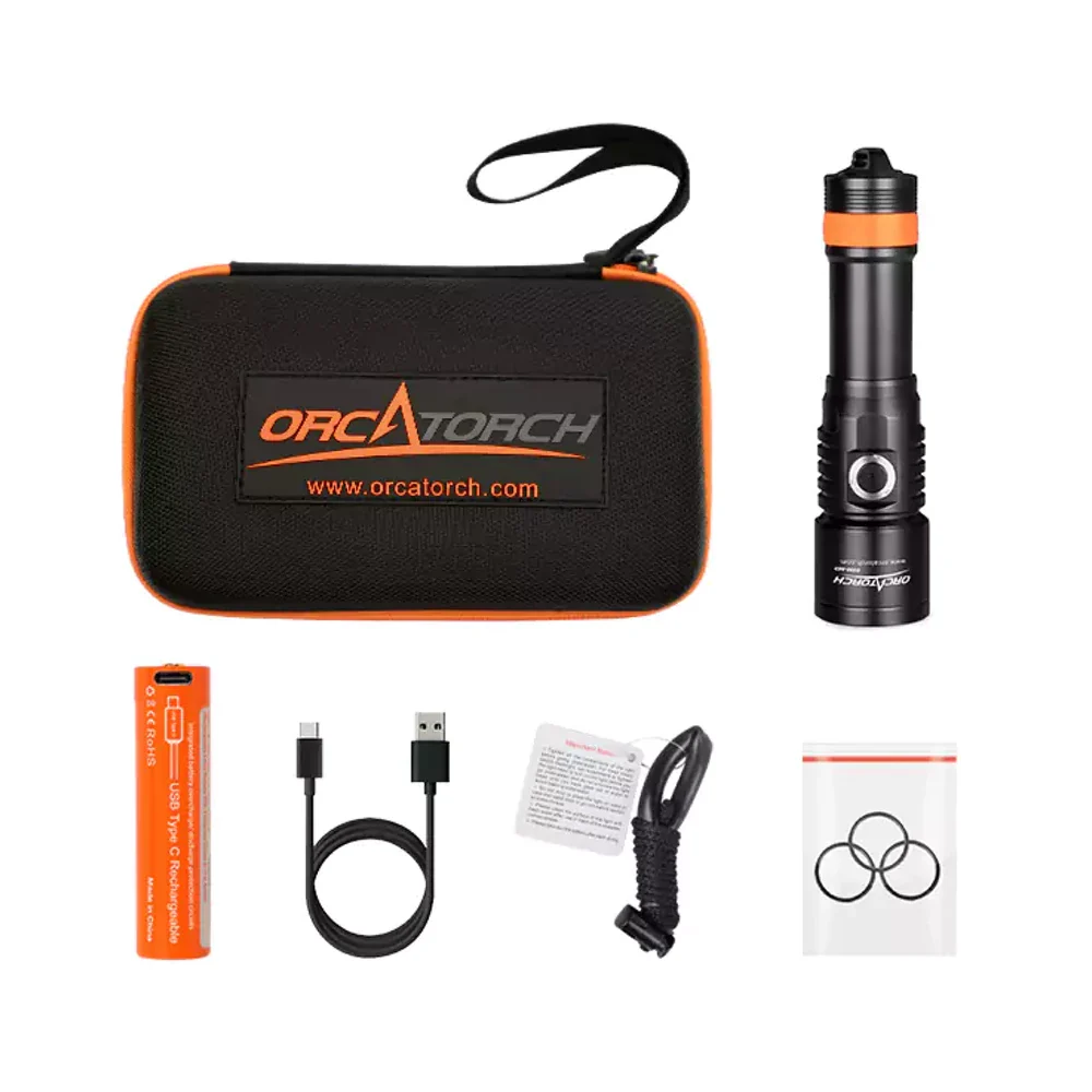 OrcaTorch D530 UV Dive Light - Image 2