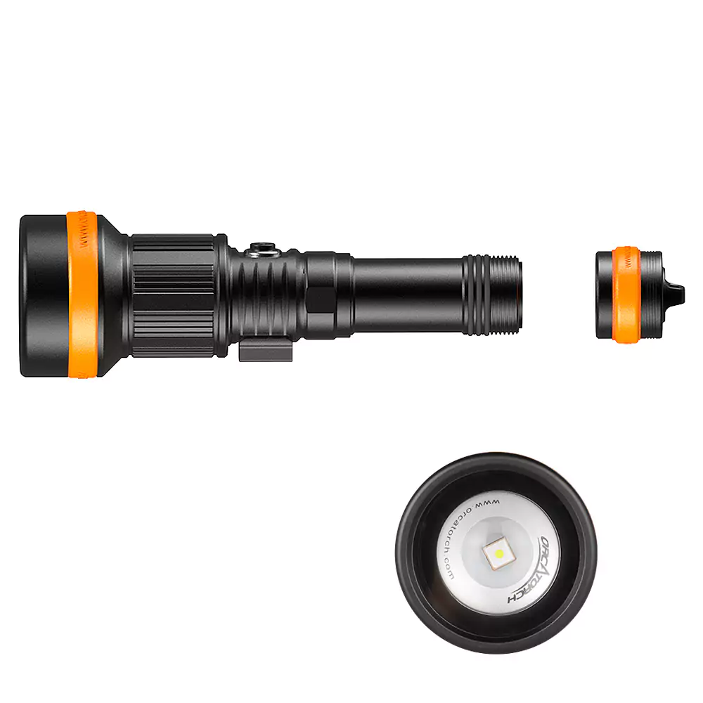 OrcaTorch ZD710 MK2 Dive Light - Image 3
