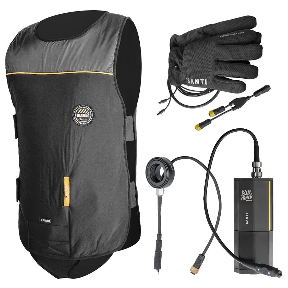 Santi Deluxe Heated Vest and Gloves Set - Image 3