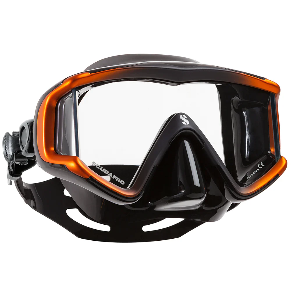 Scubapro Crystal Vu Mask - Black Skirt - Image 3