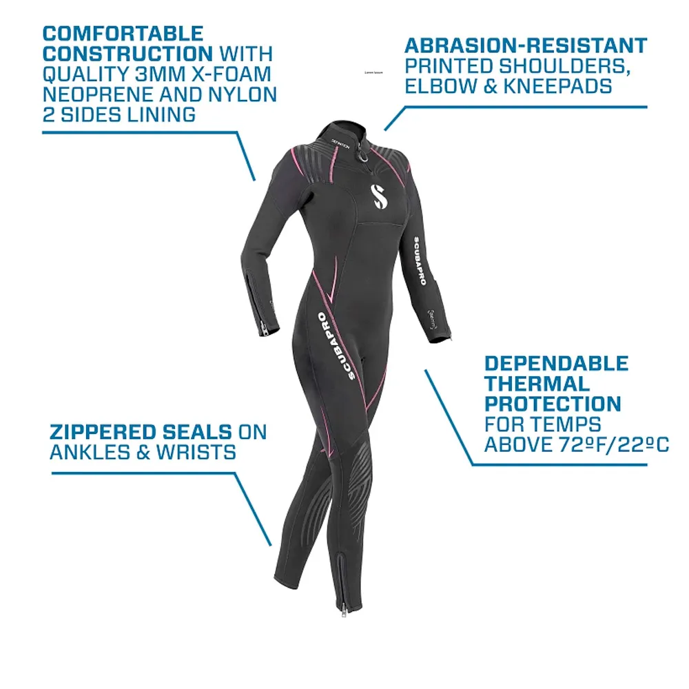 Scubapro Definition 3mm Wetsuit - Women's - Image 3