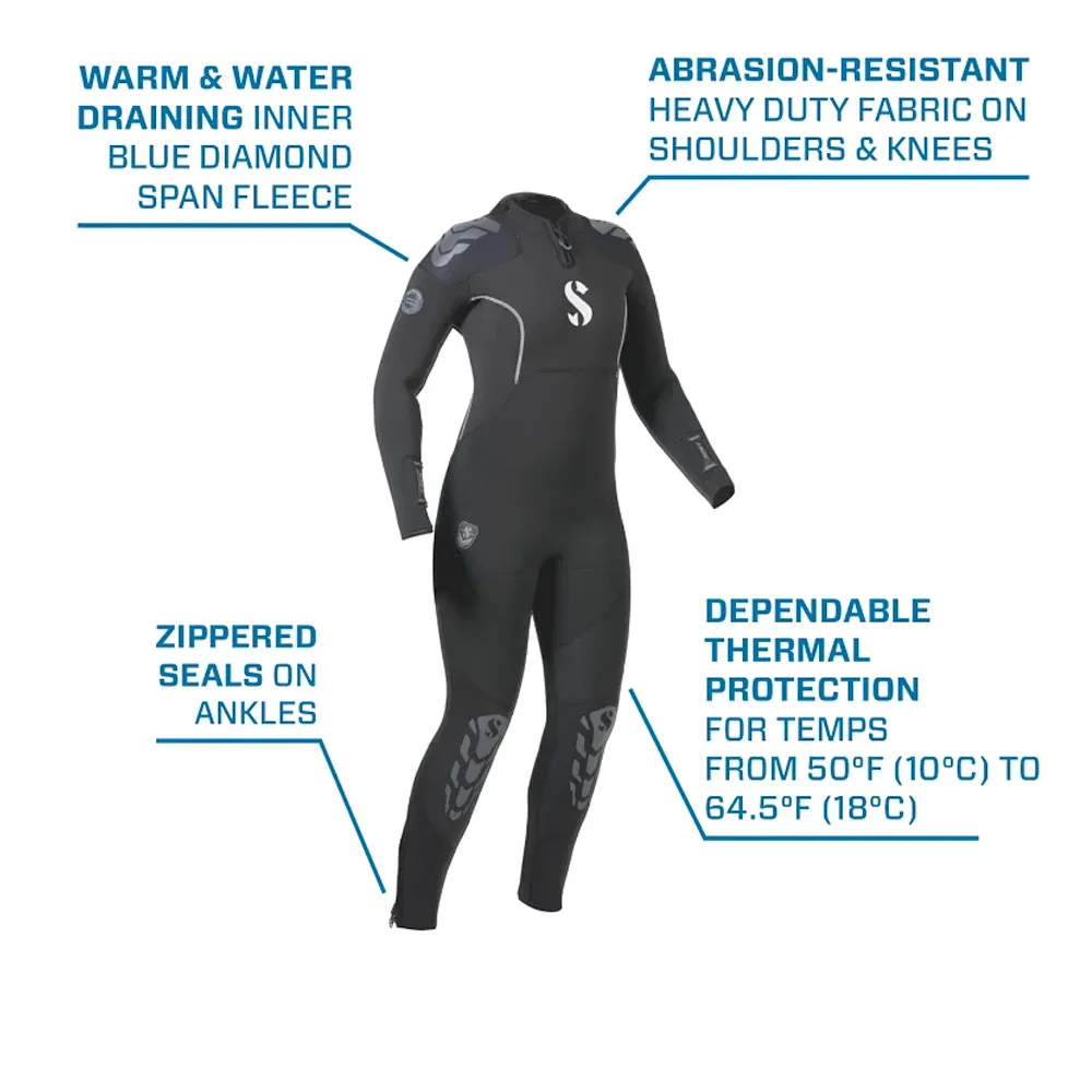 Scubapro Everflex Yulex 5/4mm Wetsuit - Women's - Image 6