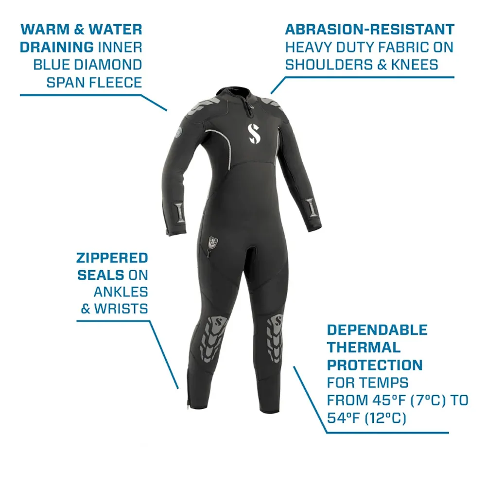 Scubapro Everflex Yulex 7.5/5mm Wetsuit - Women's - Image 6
