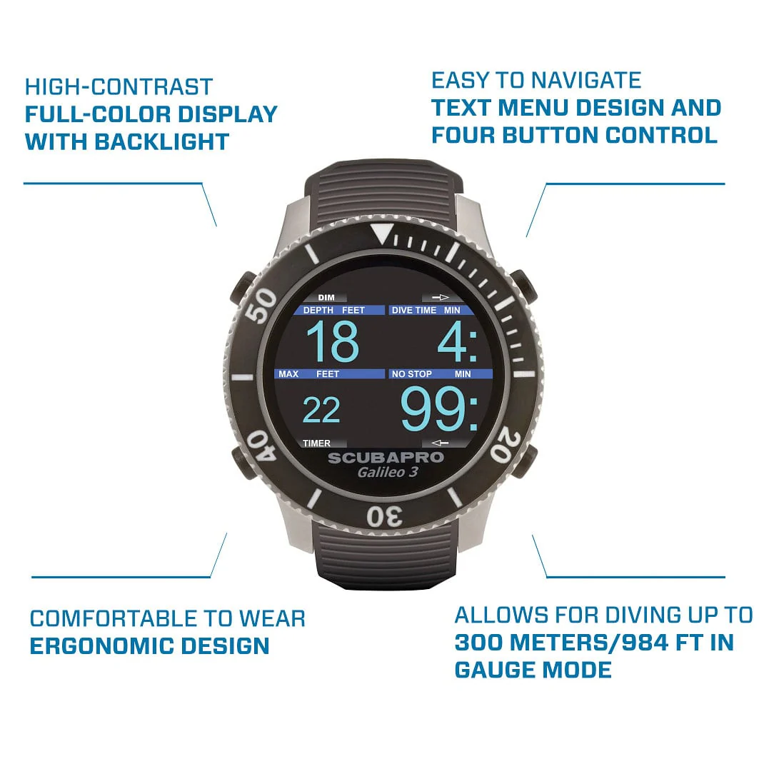 Scubapro Galileo 3 Dive Computer - Image 4