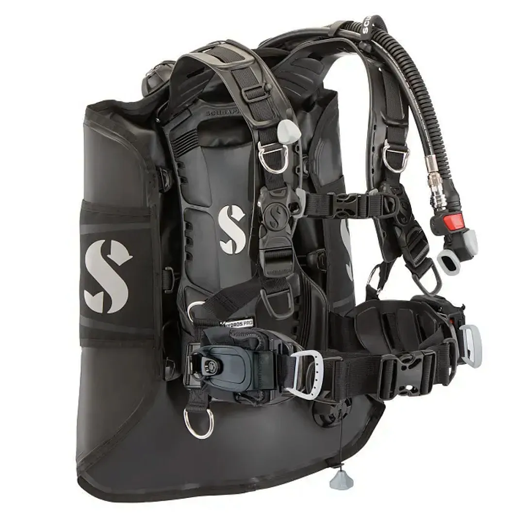 Scubapro Hydros Pro 2 BCD + Mini Monorail Weight Pockets - Image 2