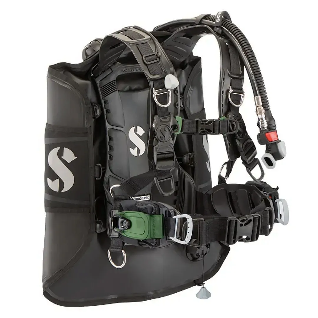 Scubapro Hydros Pro 2 BCD + Mini Monorail Weight Pockets - Image 5
