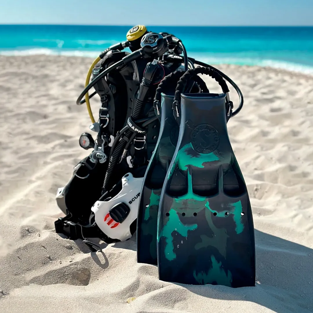 Scubapro Jet Fins - Dark Blue Camo - Image 3