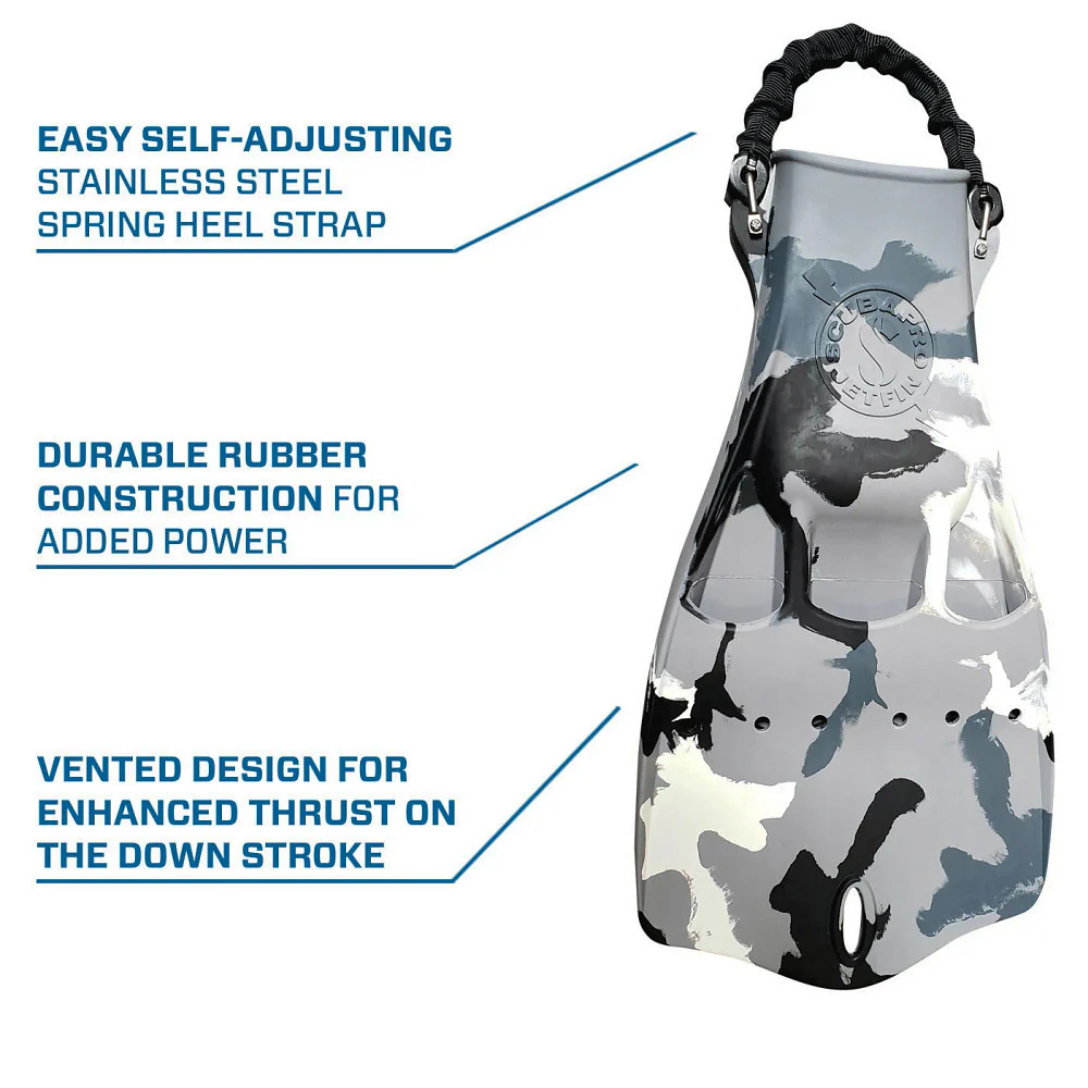 Scubapro Jet Fins - White Camo - Image 4