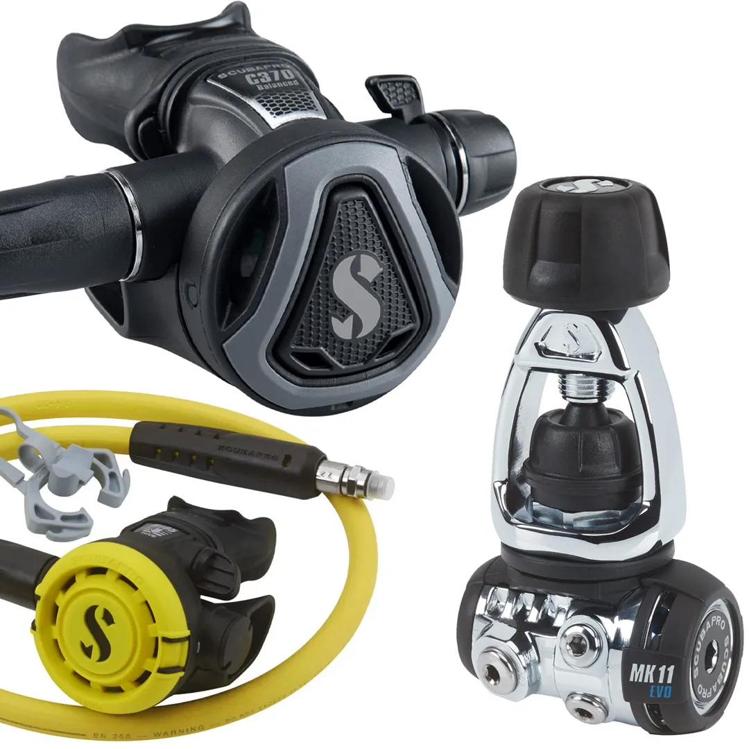Scubapro MK17 EVO 2 / C370 Regulator + R105 Octopus - Image 2
