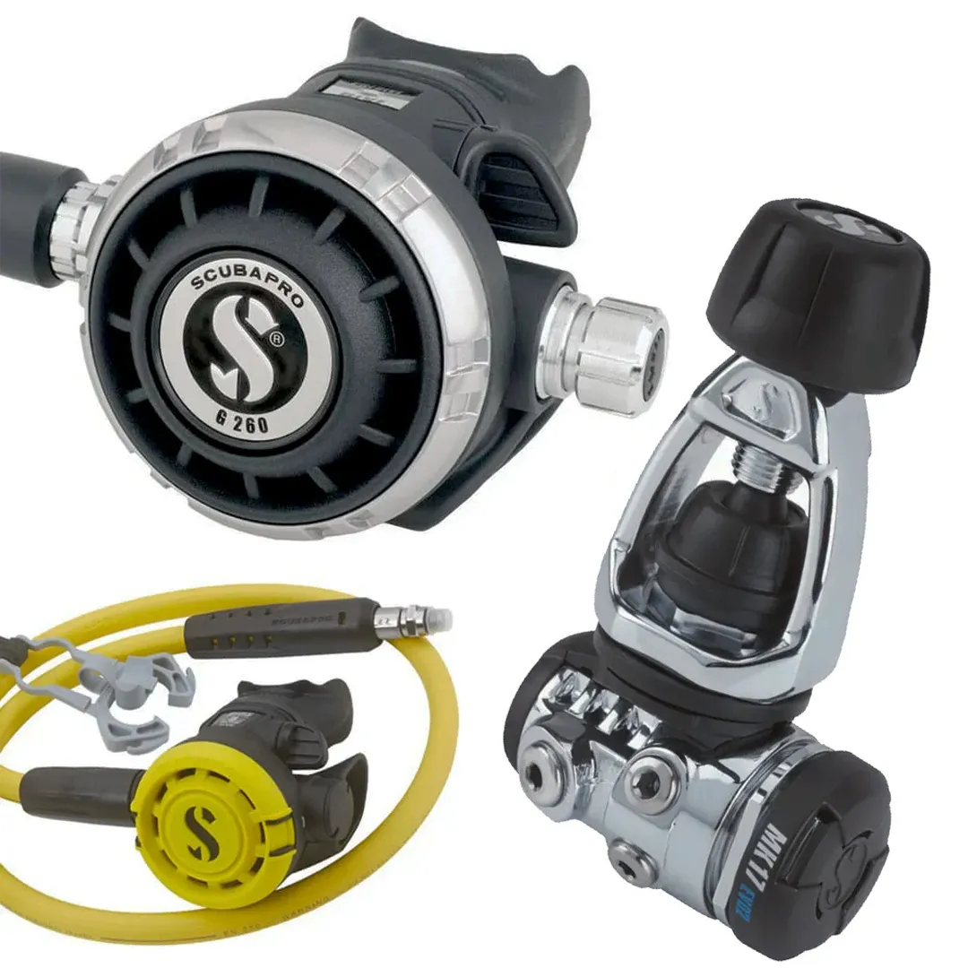 Scubapro MK17 EVO 2 / G260 Regulator + R105 Octopus - Image 2