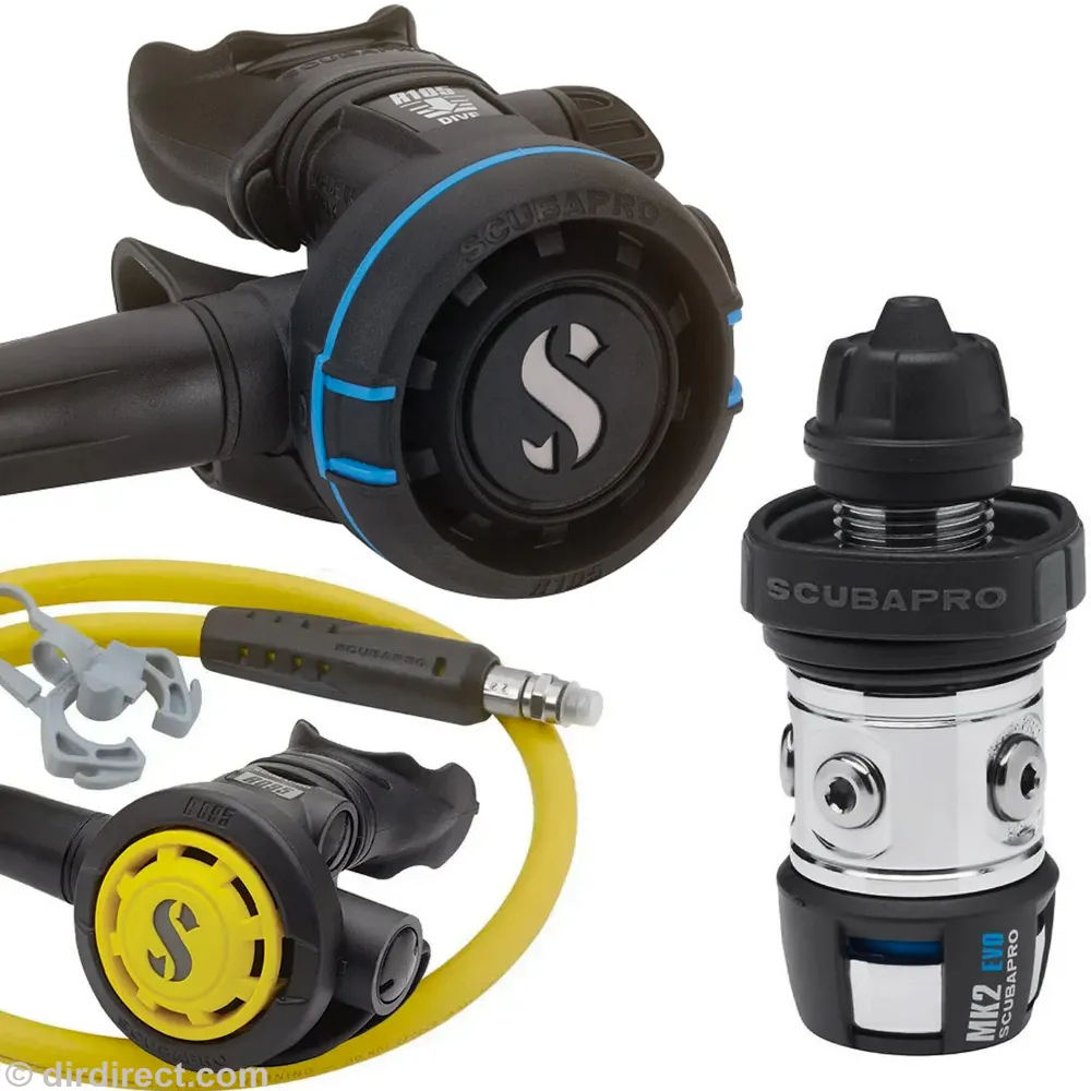 Scubapro MK2 EVO / R105 Regulator + R095 Octopus