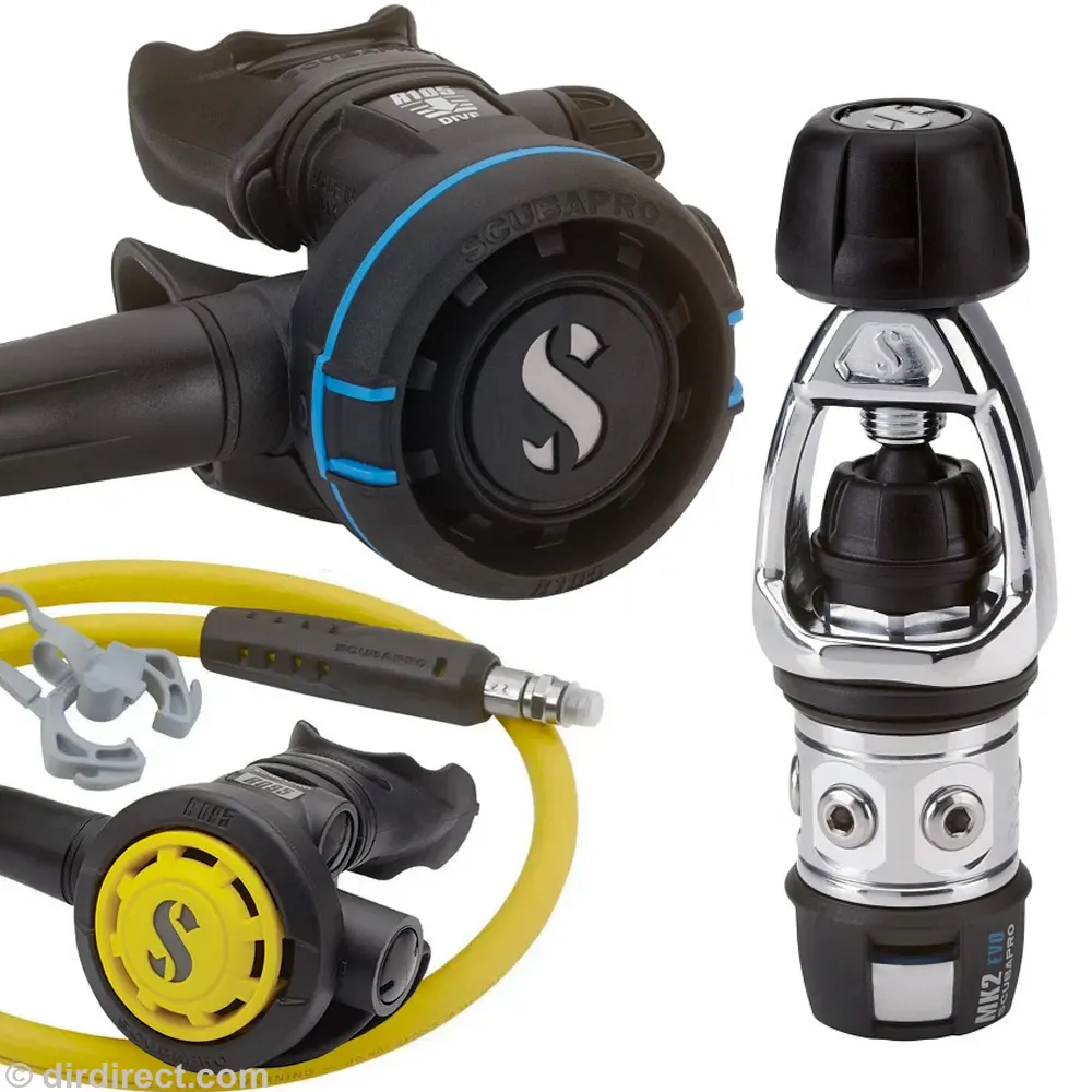 Scubapro MK2 EVO / R105 Regulator + R095 Octopus - Image 2