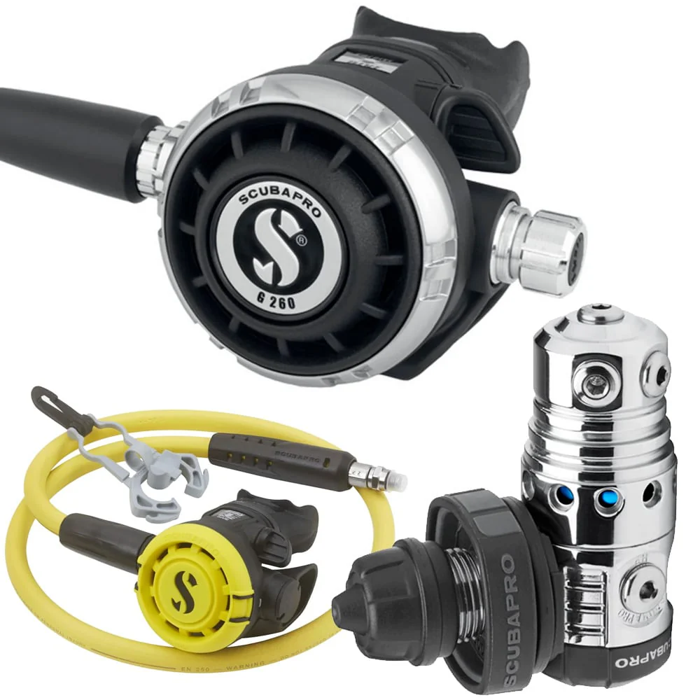 Scubapro MK25 EVO / G260 Regulator + R105 Octopus