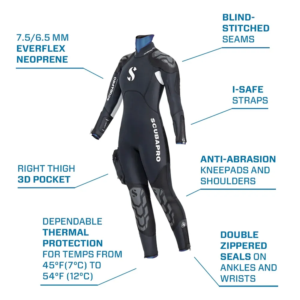 Scubapro Nova Scotia Semi-Dry Suit - Women's - Image 5