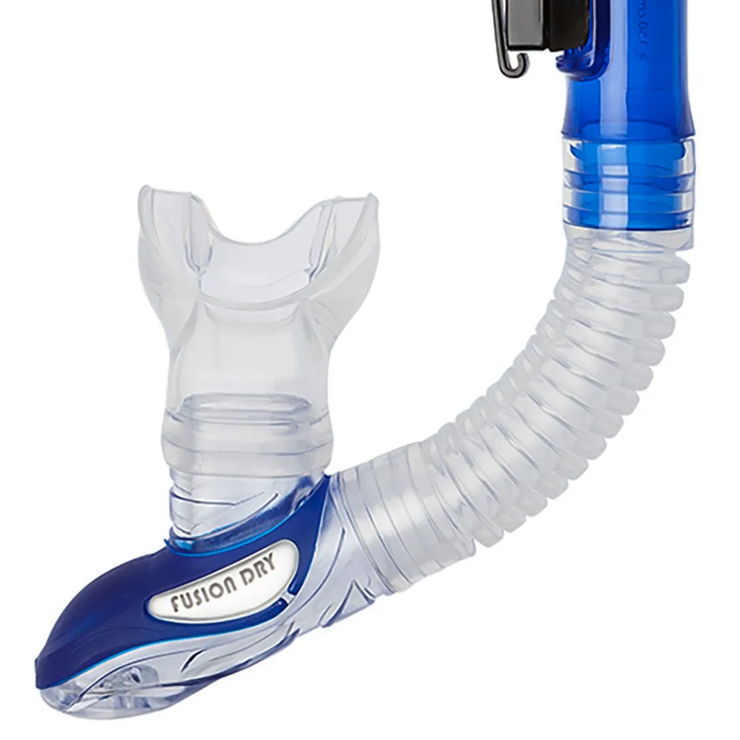 Scubapro Snorkelling Set - Crystal Vu and Fusion Dry - Image 5