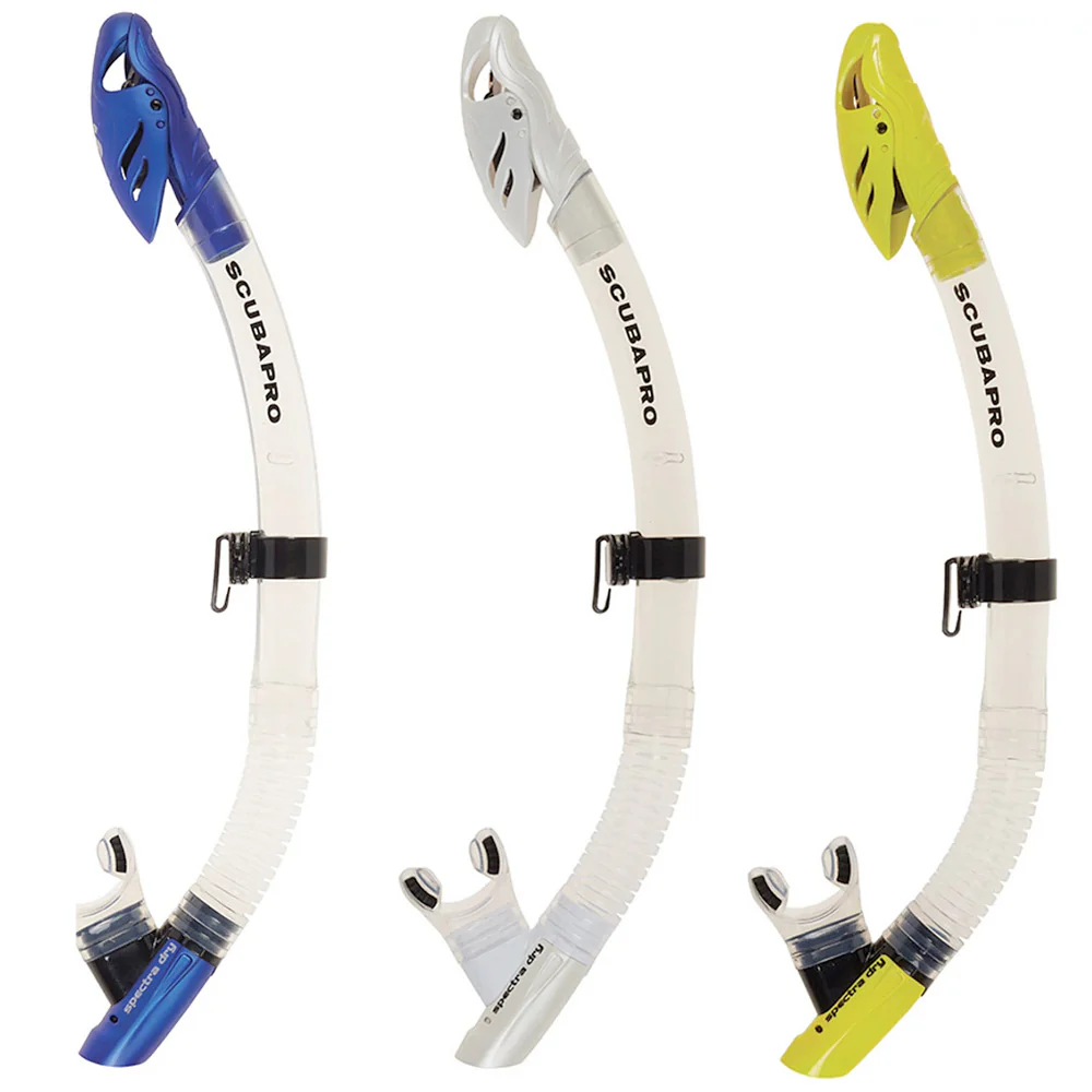 Scubapro Spectra Dry Snorkel - White