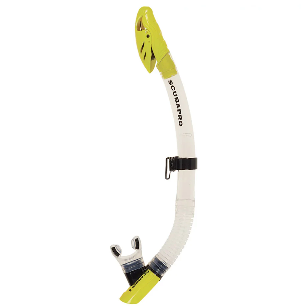 Scubapro Spectra Dry Snorkel - White - Image 3