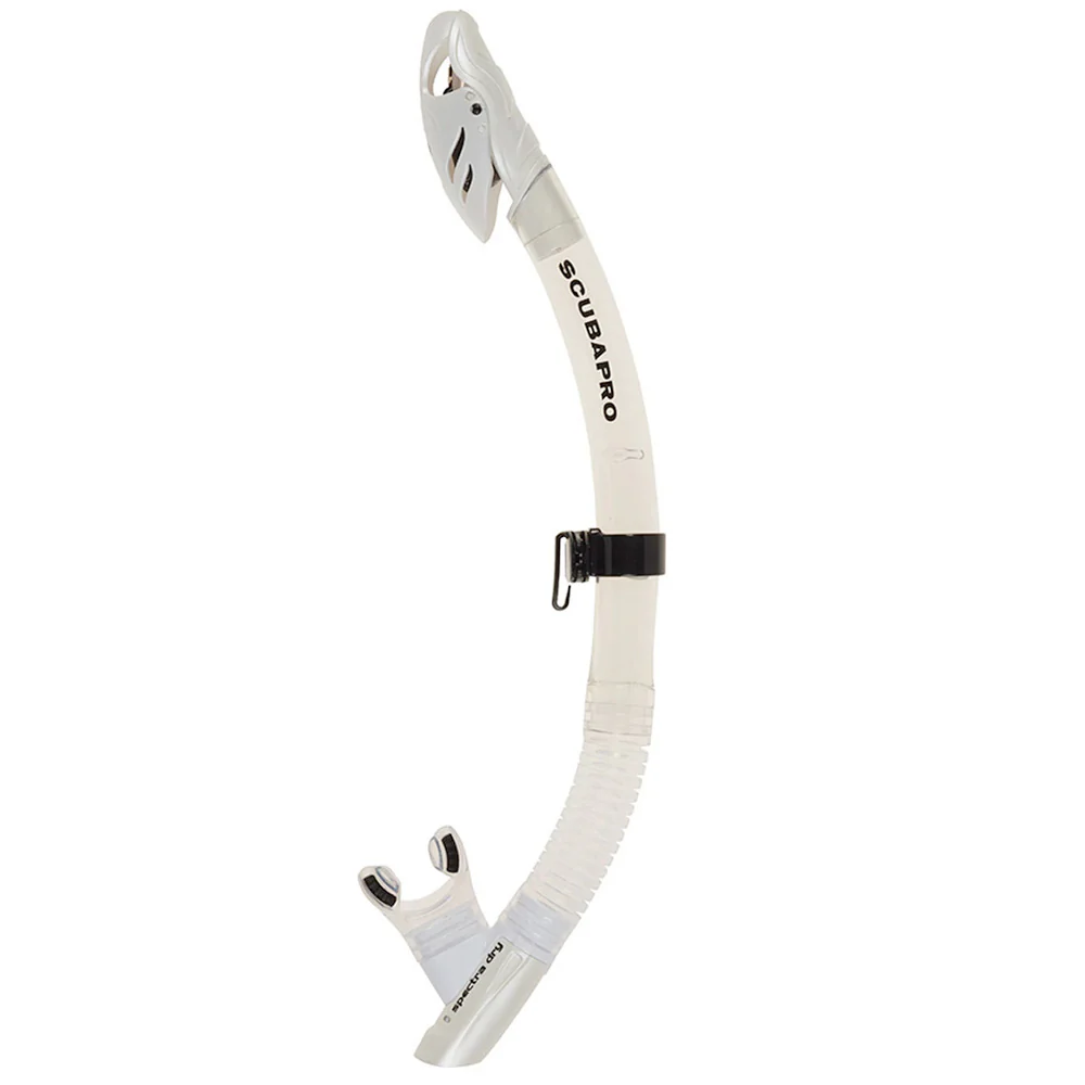Scubapro Spectra Dry Snorkel - White - Image 4