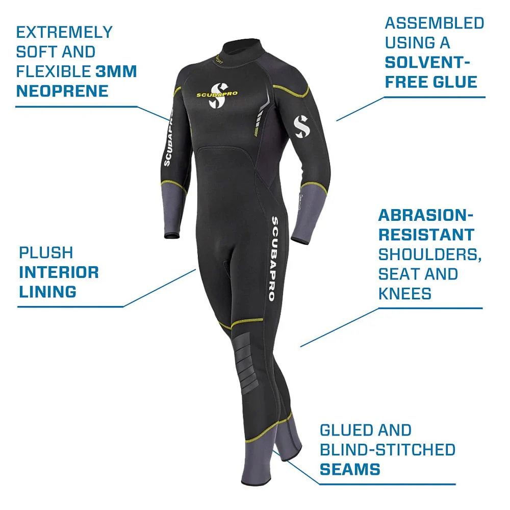 Scubapro Sport 3mm Wetsuit - Men's - Image 4