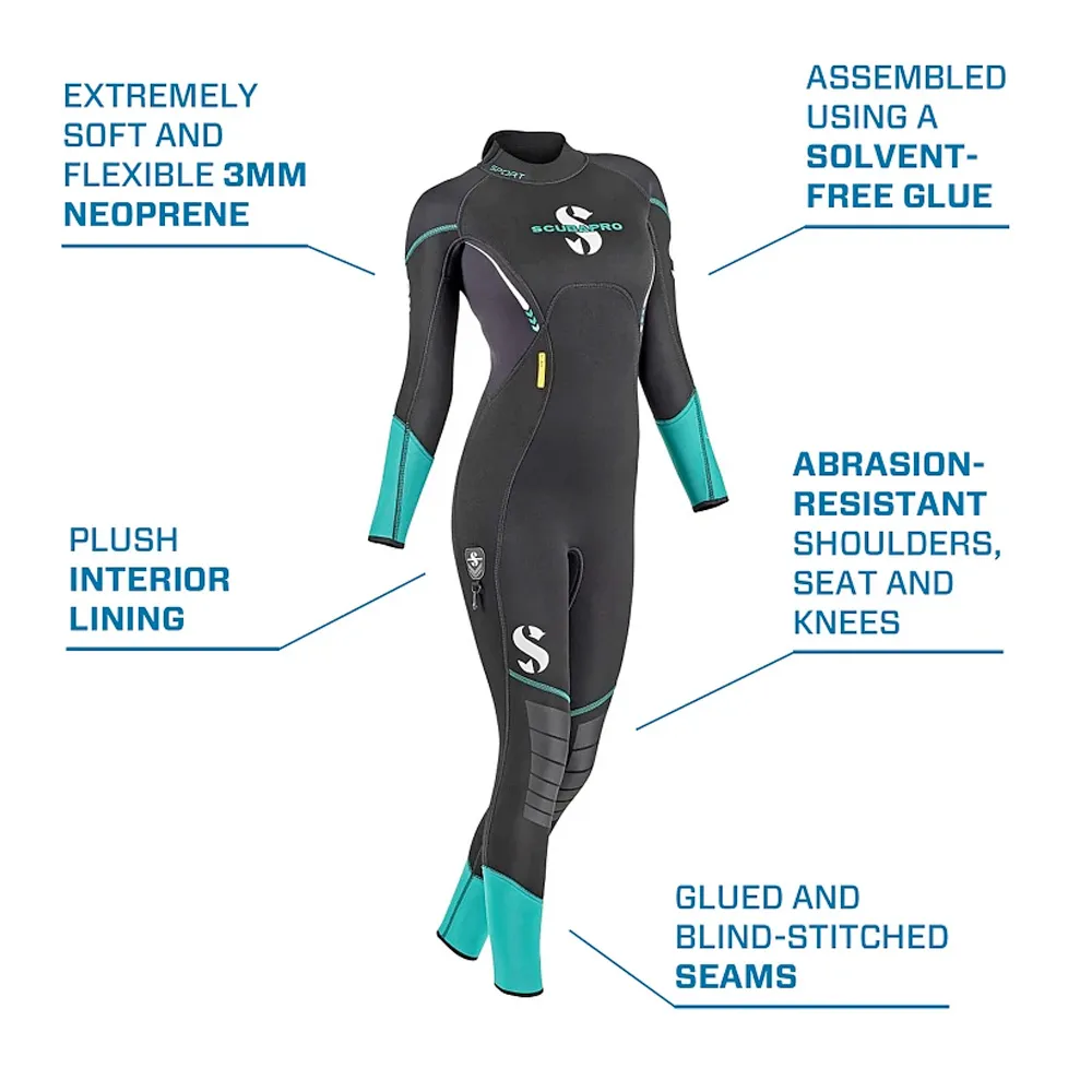 Scubapro Sport 3mm Wetsuit - Women's - Image 5