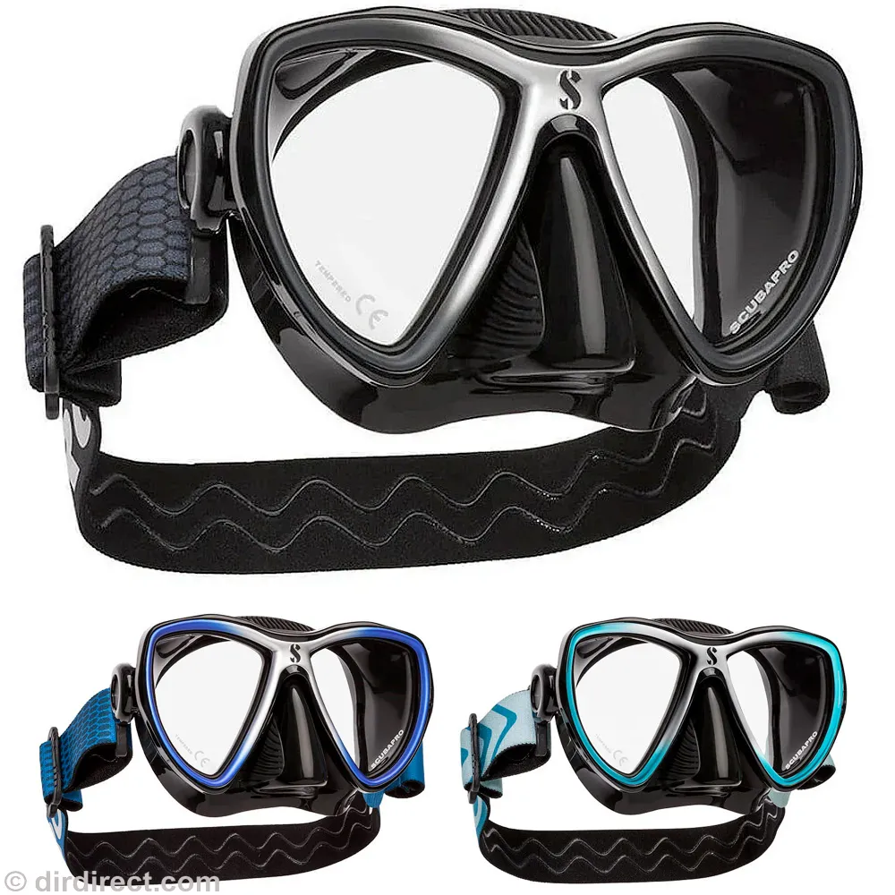 Scubapro Synergy Mini Mask - Black Skirt