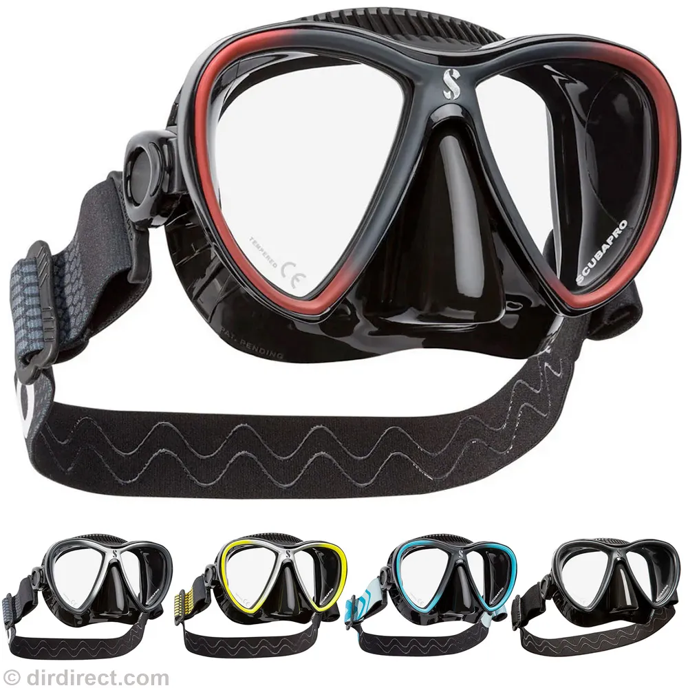 Scubapro Synergy Twin Mask - Black Skirt