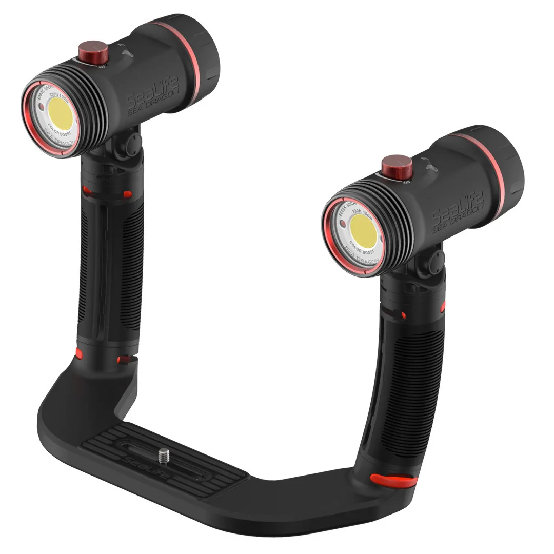 SeaLife Sea Dragon Duo 6000 Colour Boost Video Light Set - Image 3
