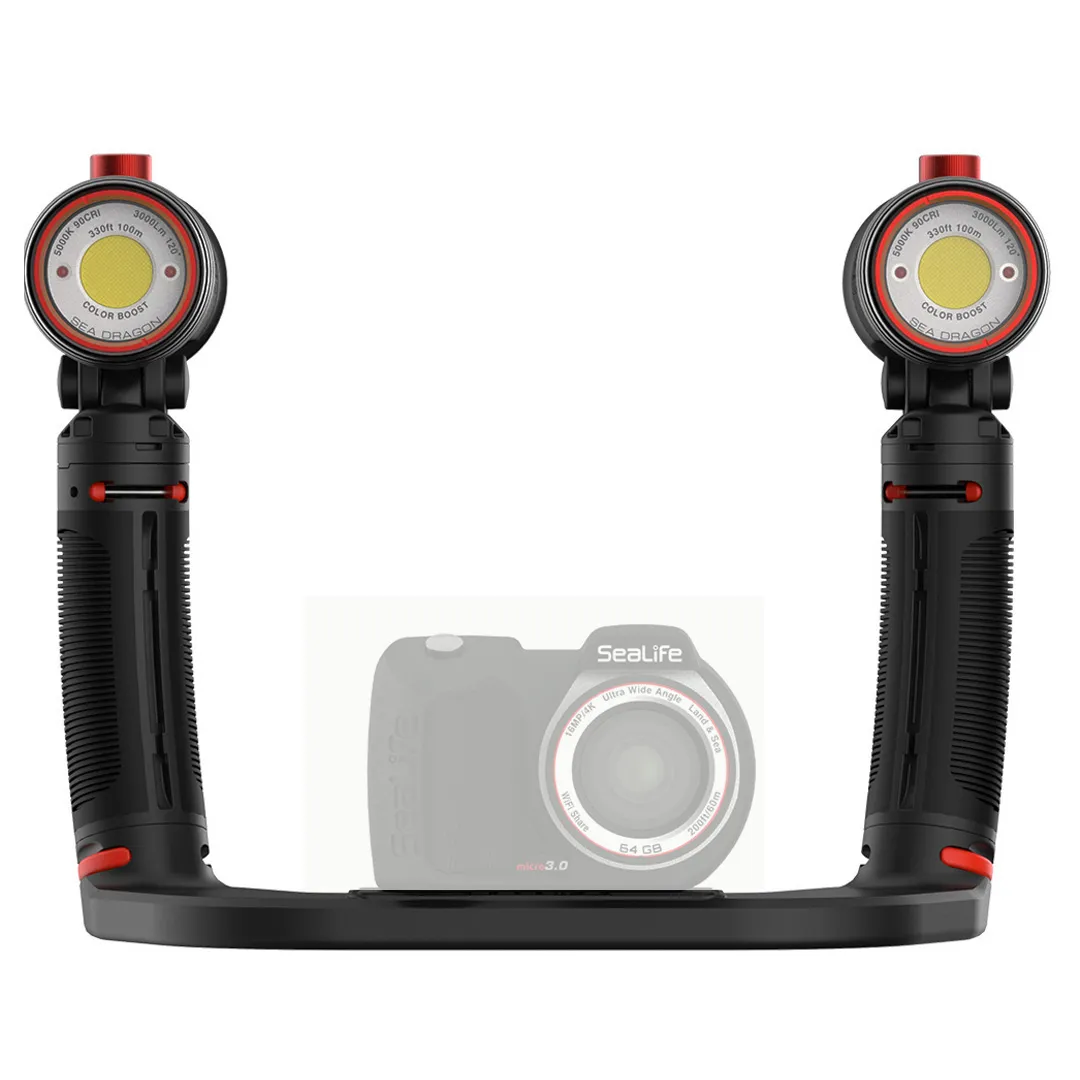 SeaLife Sea Dragon Duo 6000 Colour Boost Video Light Set - Image 4