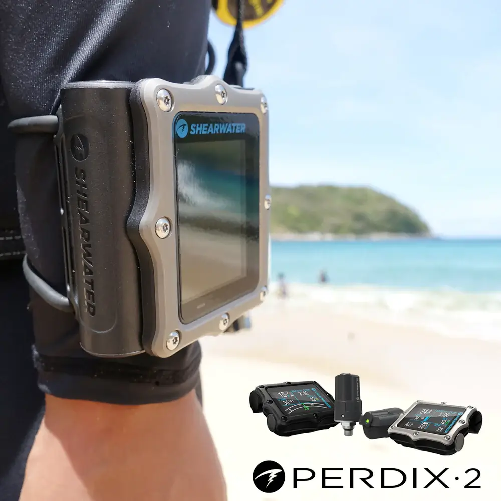 Shearwater Perdix 2 Ti Silver Dive Computer - Image 9