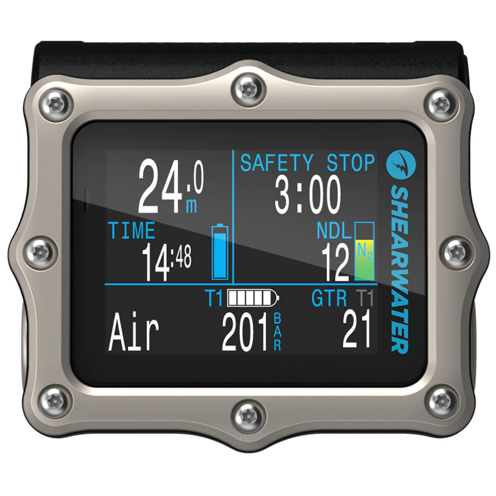Shearwater Perdix 2 Ti Silver with Swift Transmitter - Image 3