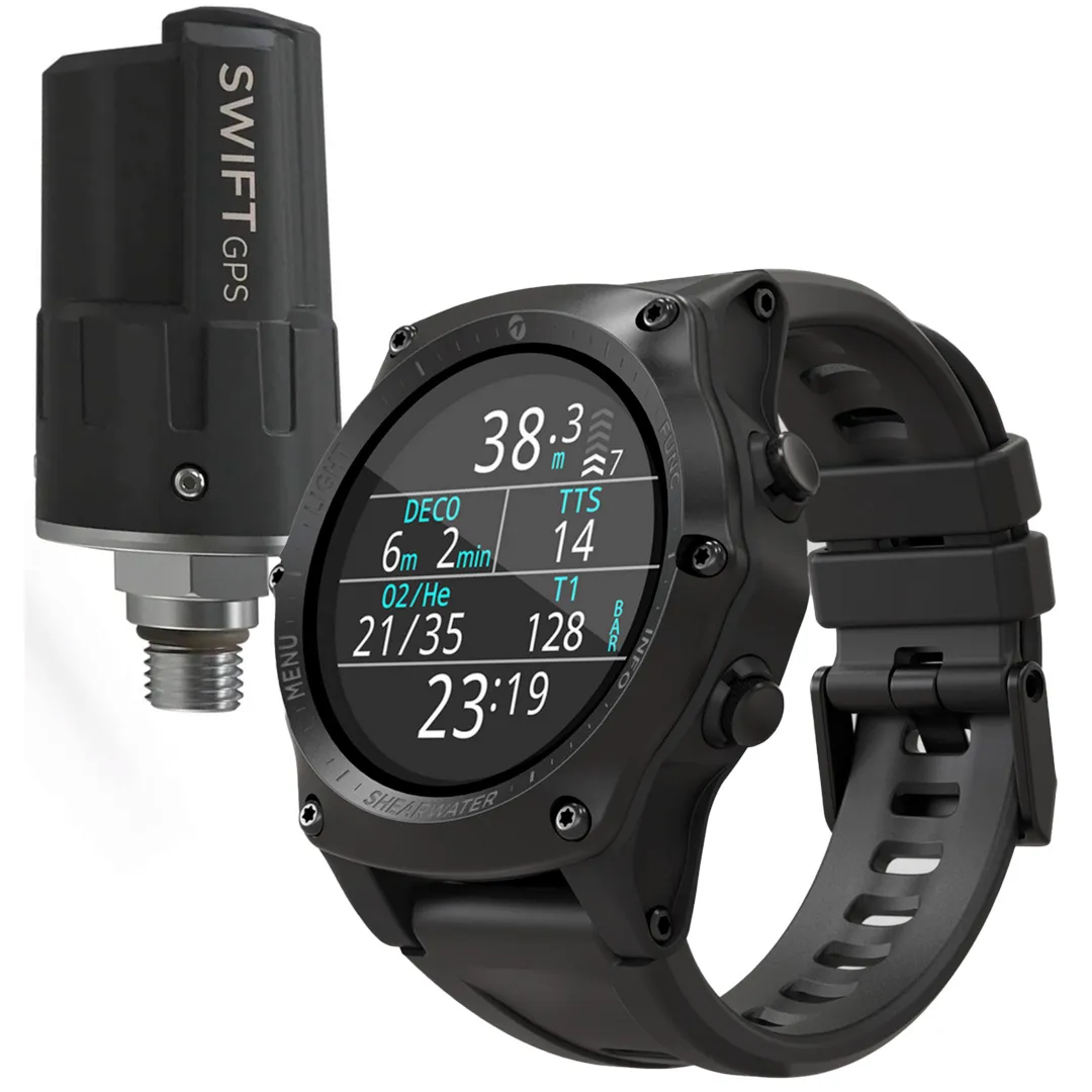 Shearwater Teric with Swift GPS Transmitter - Black - Image 2