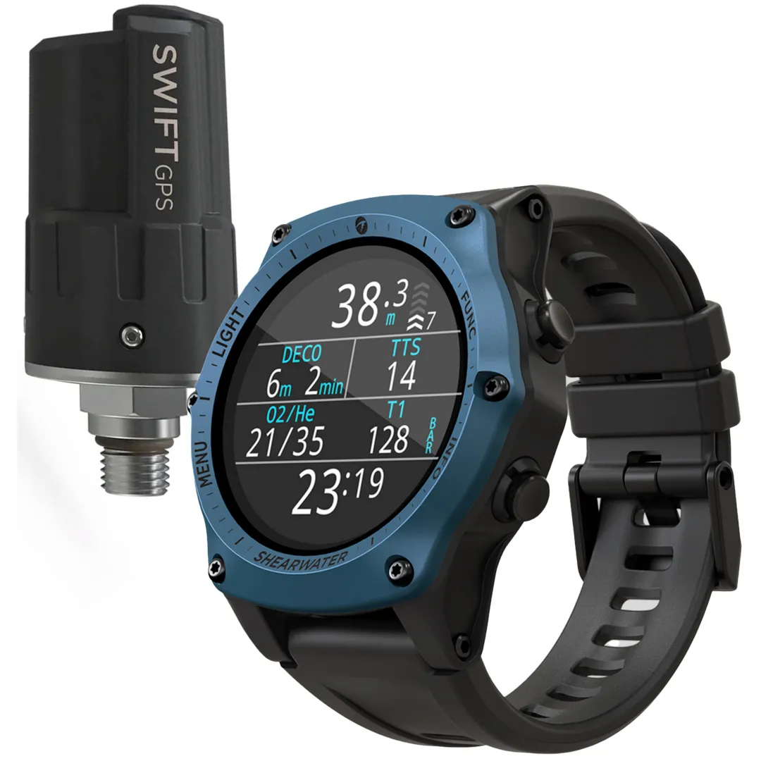 Shearwater Teric with Swift GPS Transmitter - Blue - Image 2