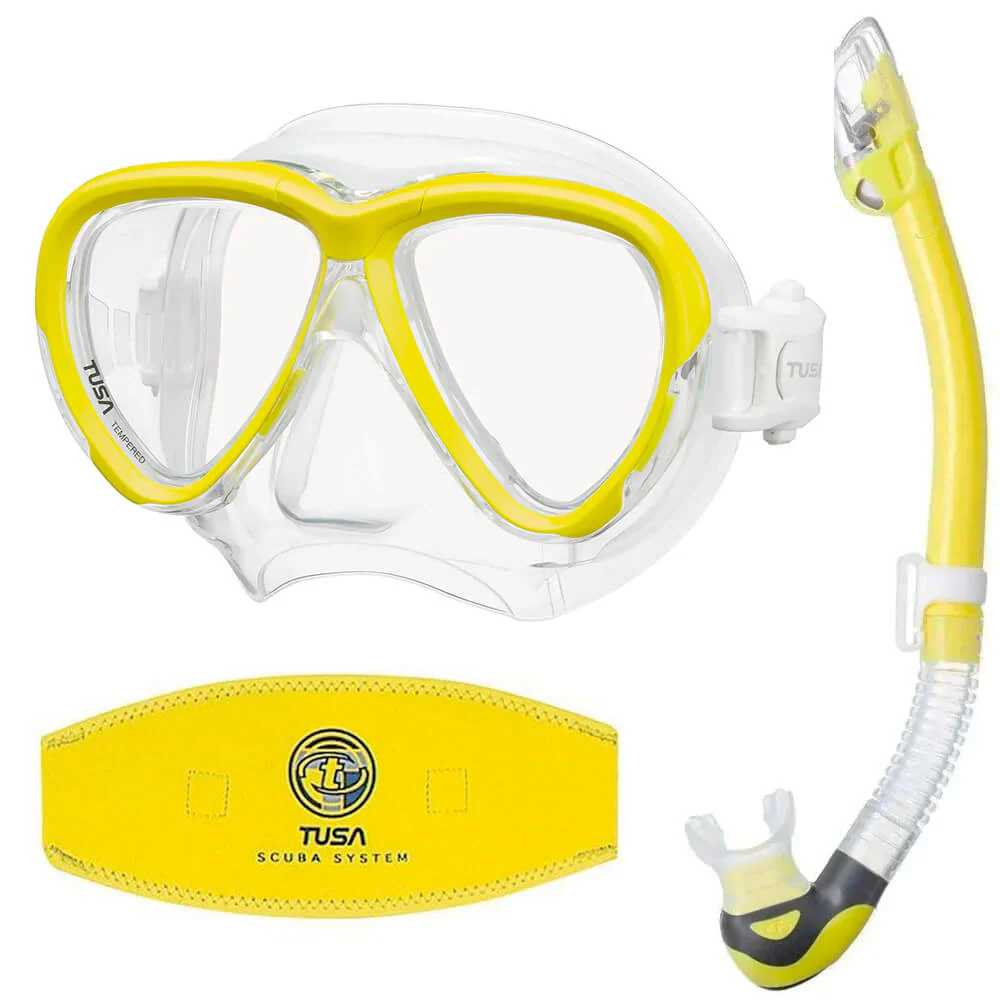 Tusa Snorkelling Set - Intega and Elite II