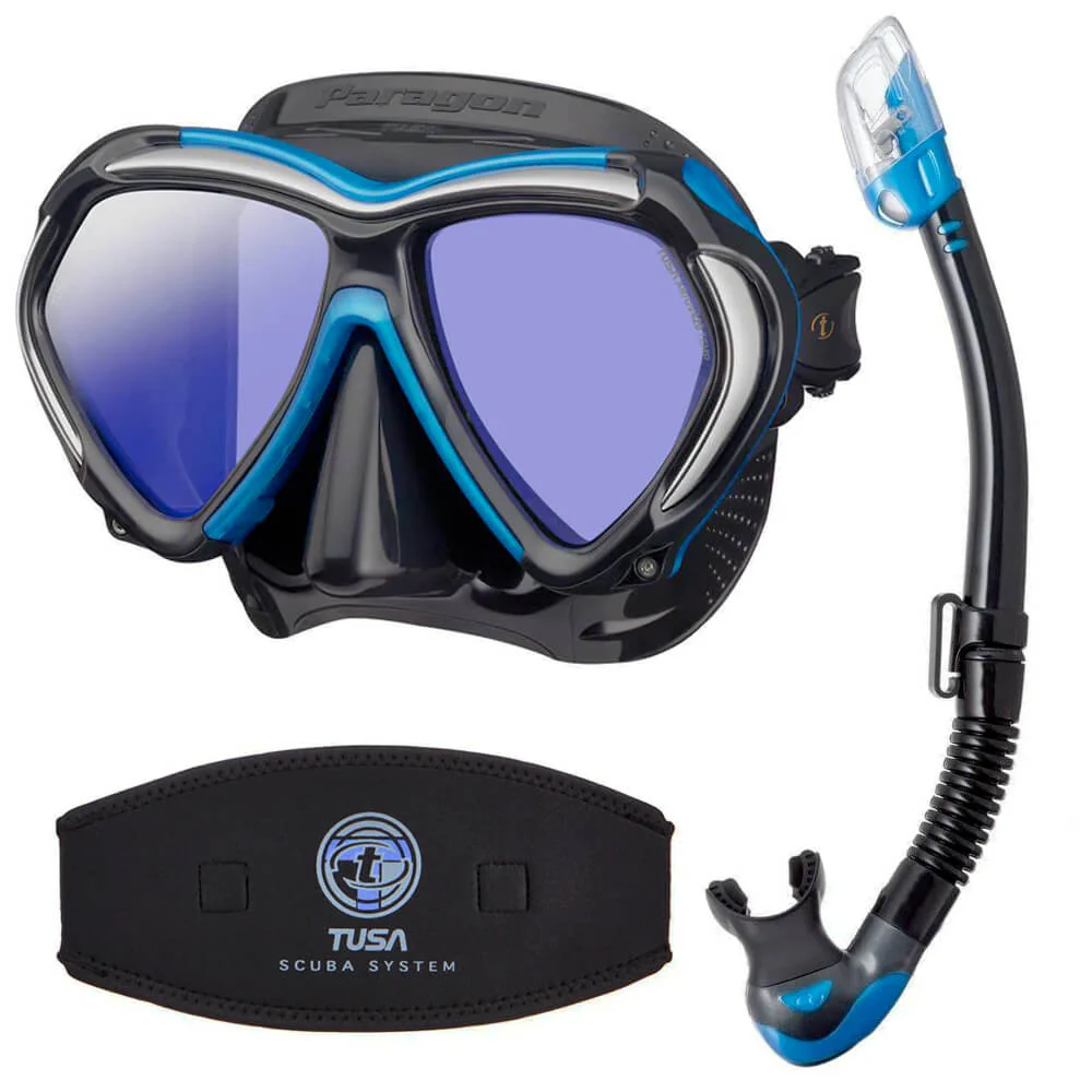 Tusa Snorkelling Set - Paragon and Elite II - Image 2