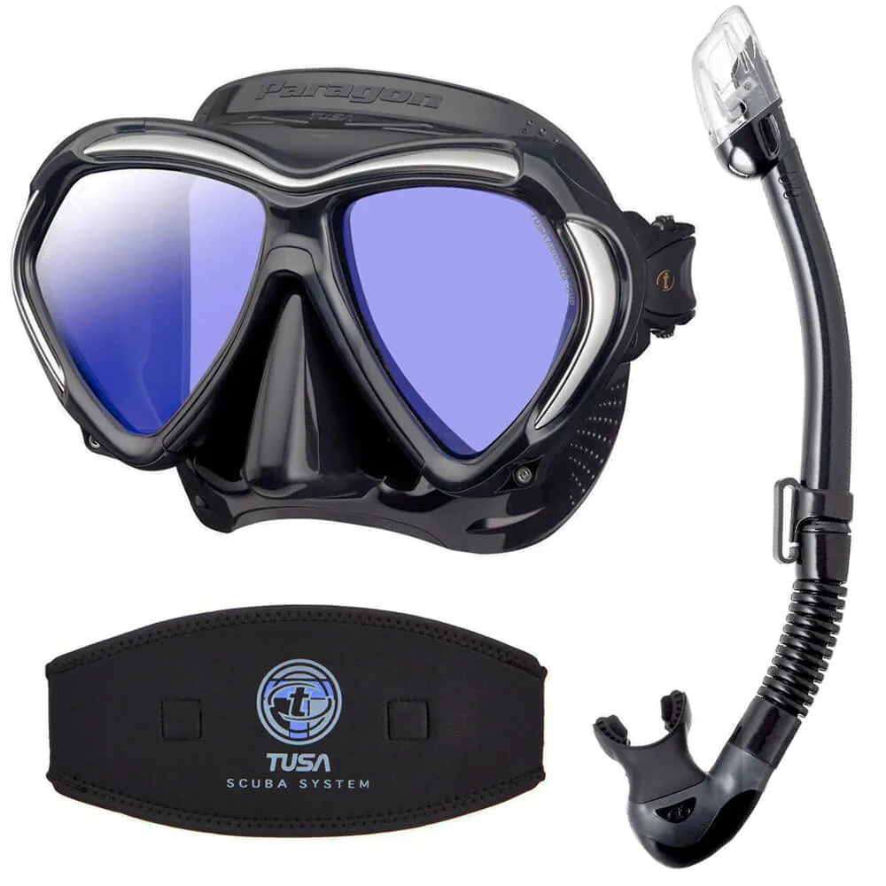 Tusa Snorkelling Set - Paragon and Elite II - Image 3